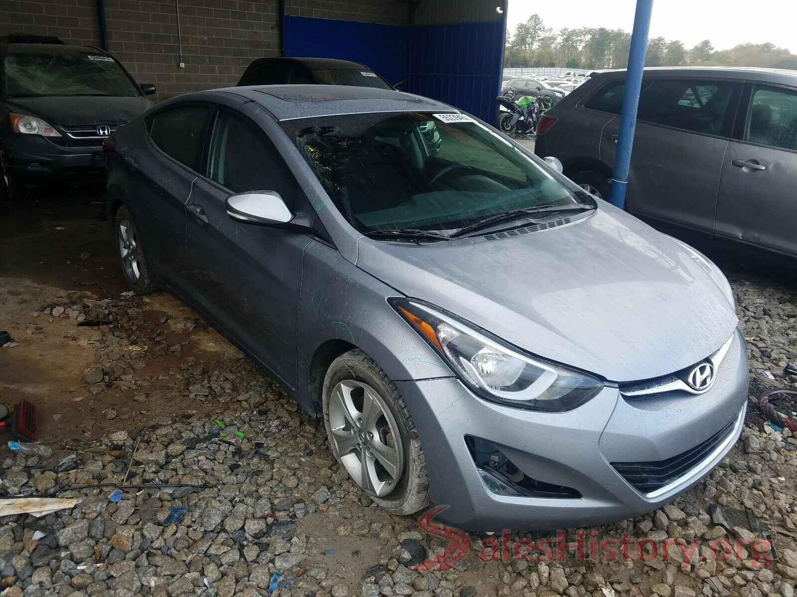 5NPDH4AE5GH676081 2016 HYUNDAI ELANTRA