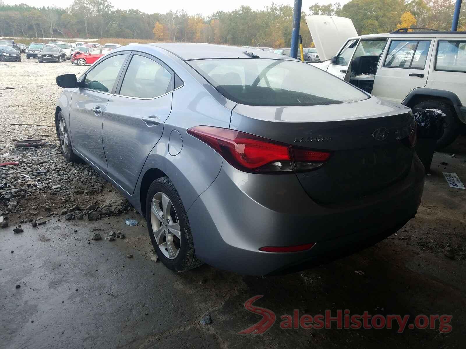 5NPDH4AE5GH676081 2016 HYUNDAI ELANTRA