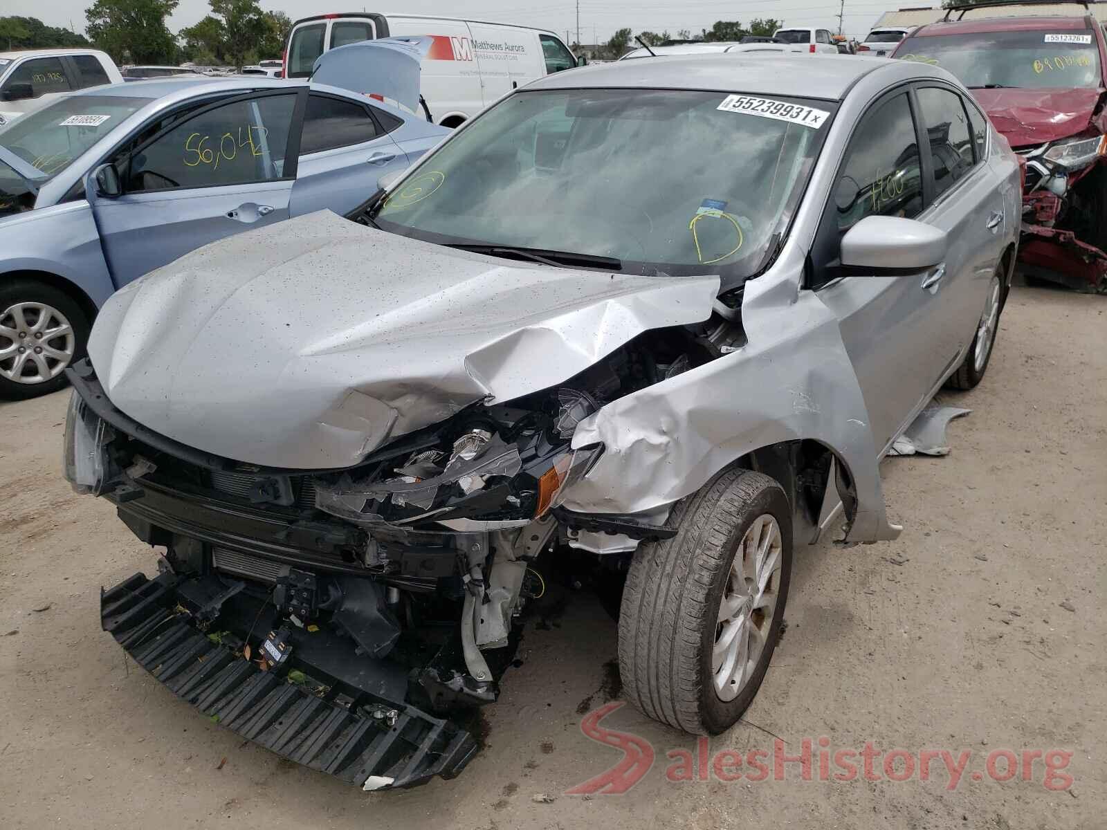 3N1AB7AP6KY444126 2019 NISSAN SENTRA