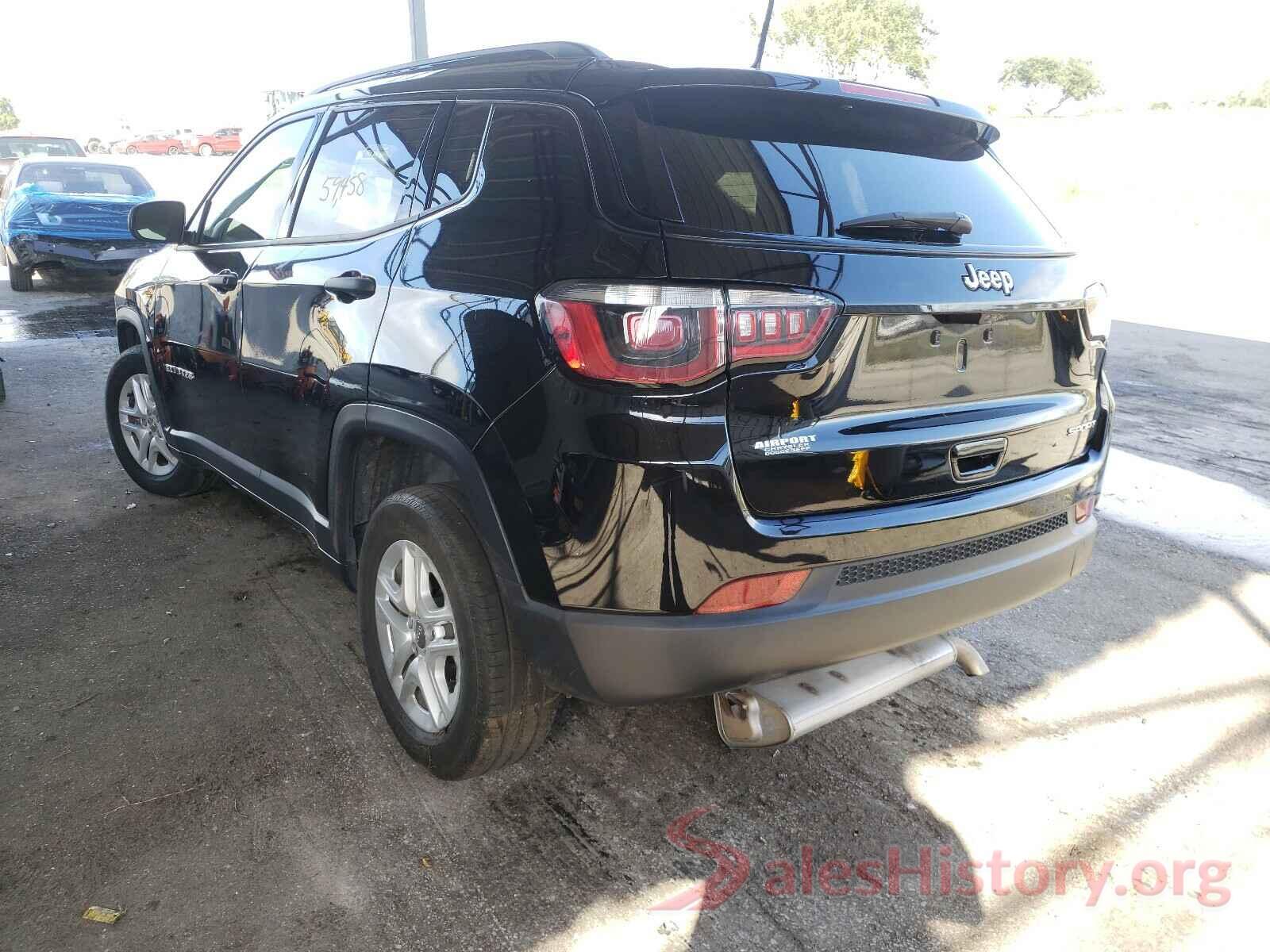 3C4NJCAB9JT102695 2018 JEEP COMPASS