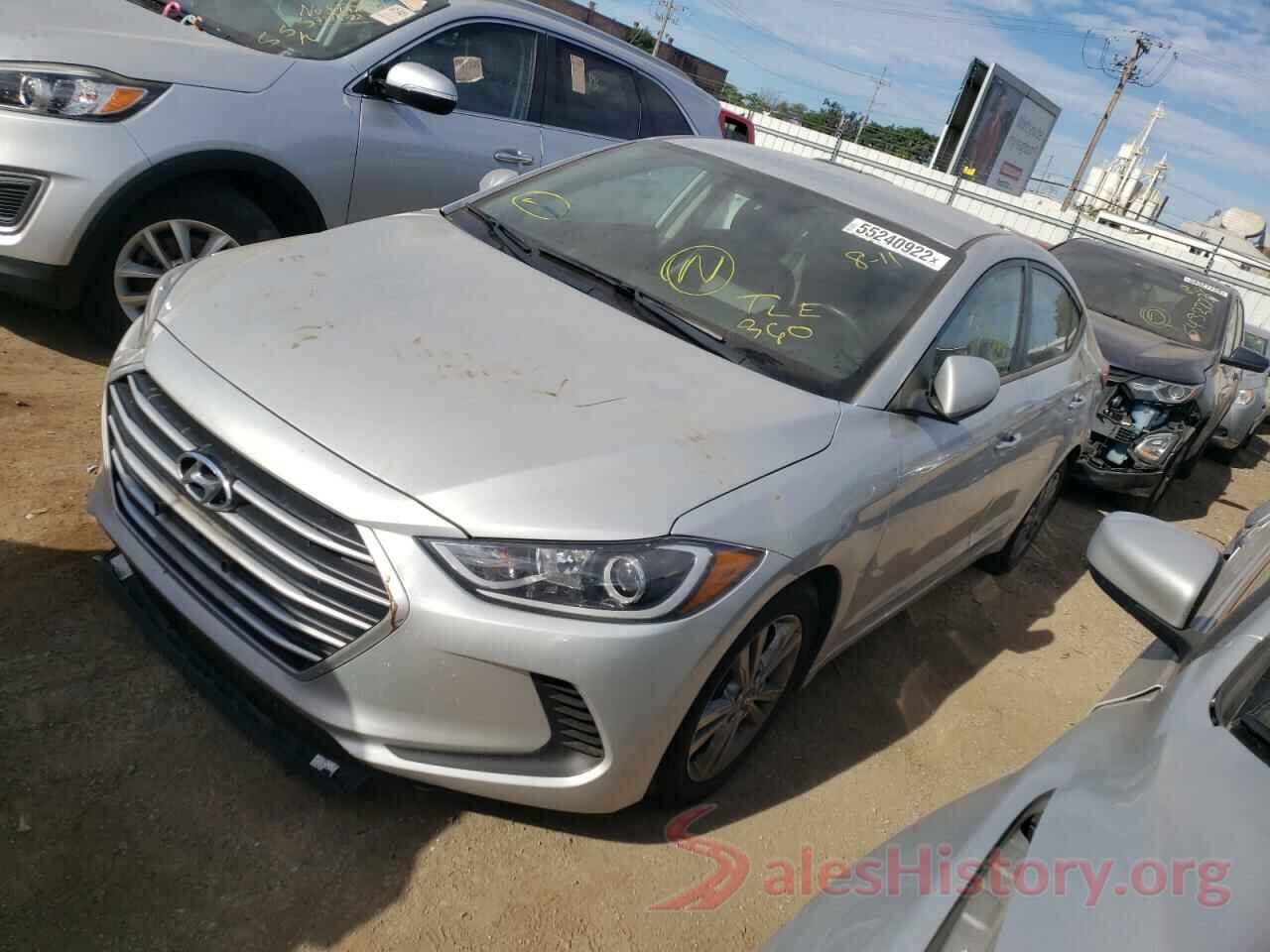 5NPD84LF5JH319903 2018 HYUNDAI ELANTRA