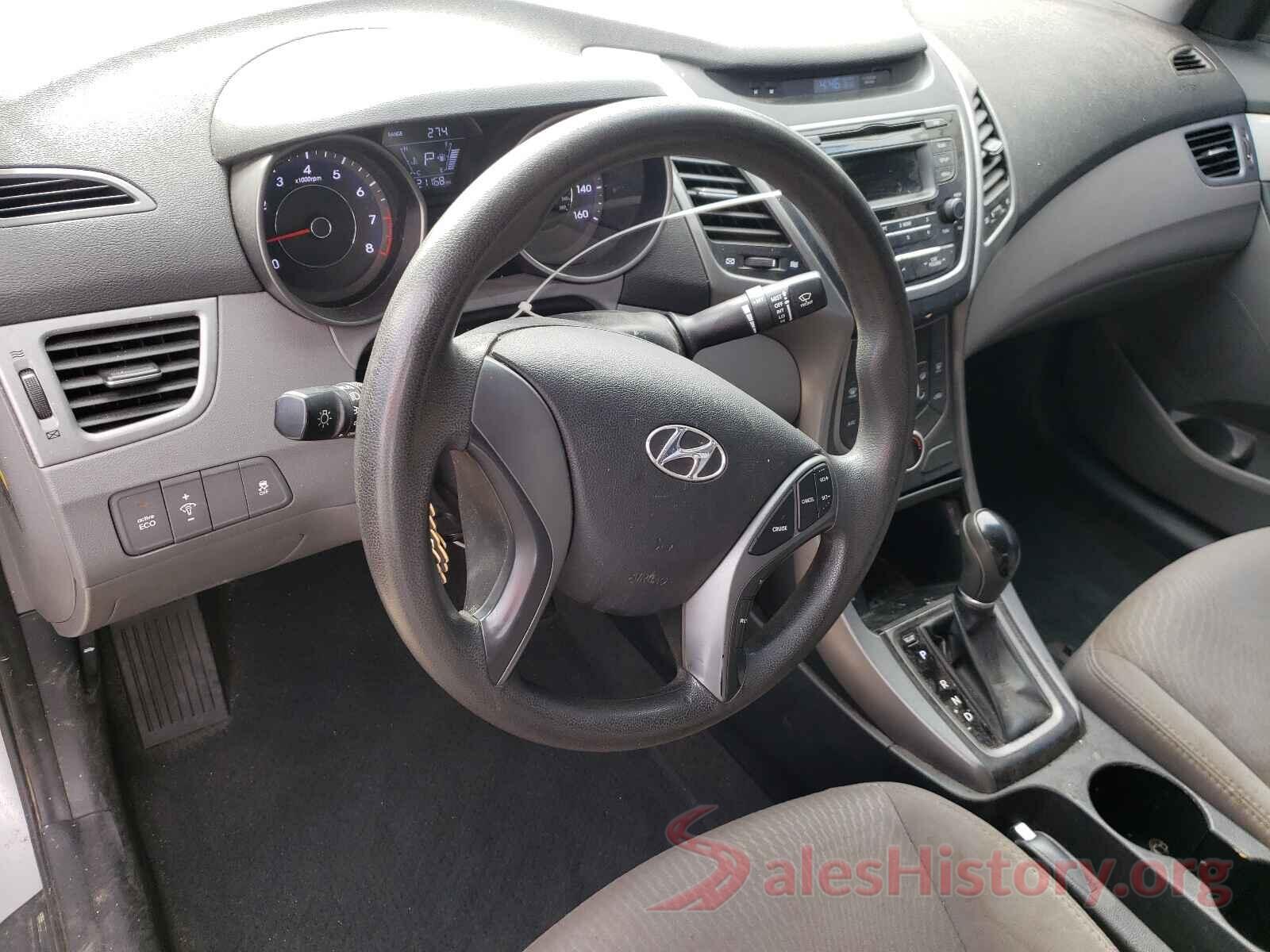 5NPDH4AE2GH765185 2016 HYUNDAI ELANTRA