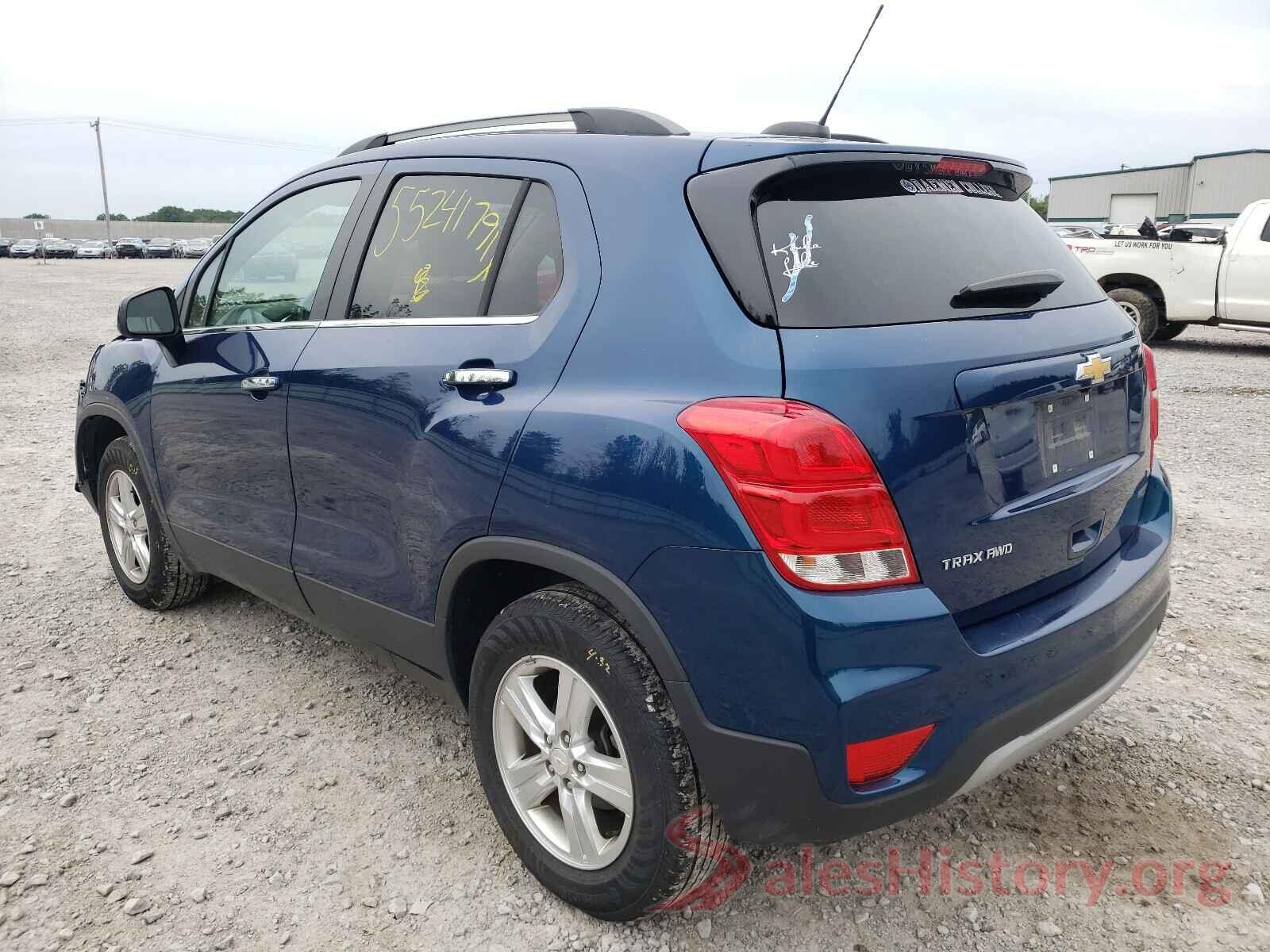 3GNCJPSBXKL336463 2019 CHEVROLET TRAX