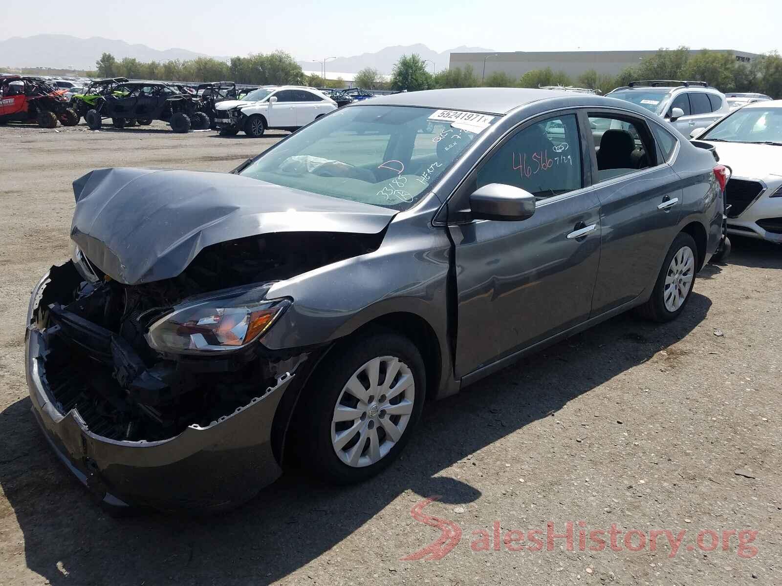 3N1AB7AP1KY319809 2019 NISSAN SENTRA