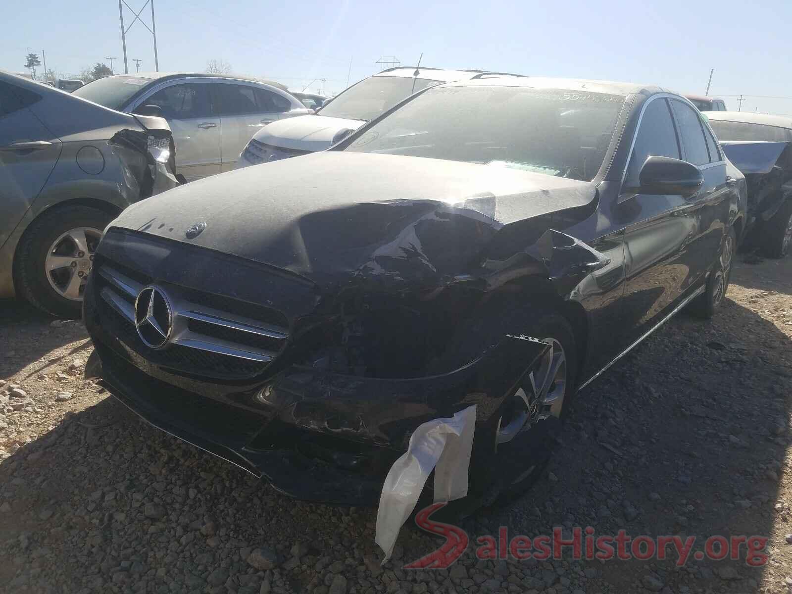 55SWF4JB4JU237494 2018 MERCEDES-BENZ C CLASS