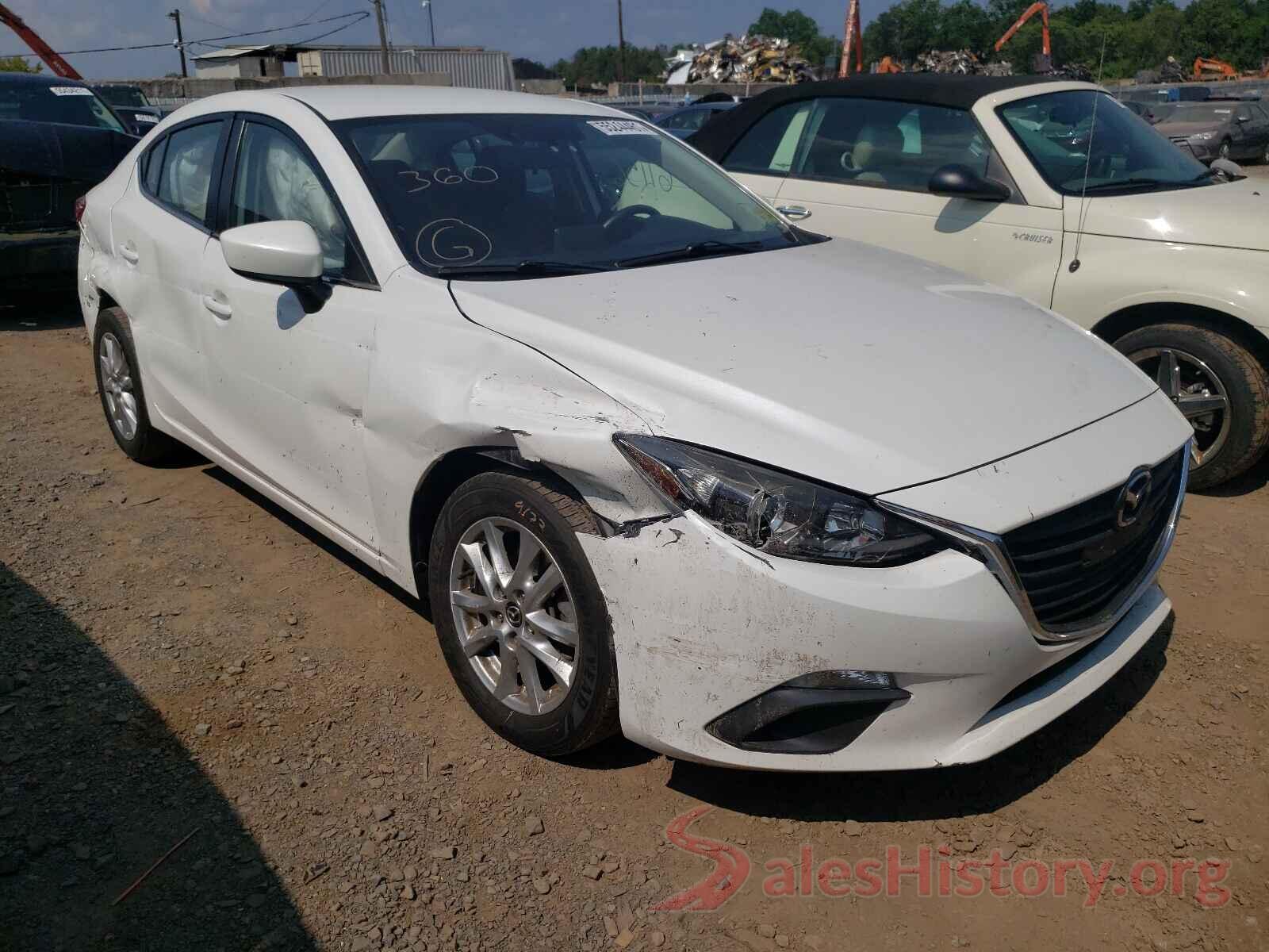 JM1BM1U7XG1326726 2016 MAZDA 3