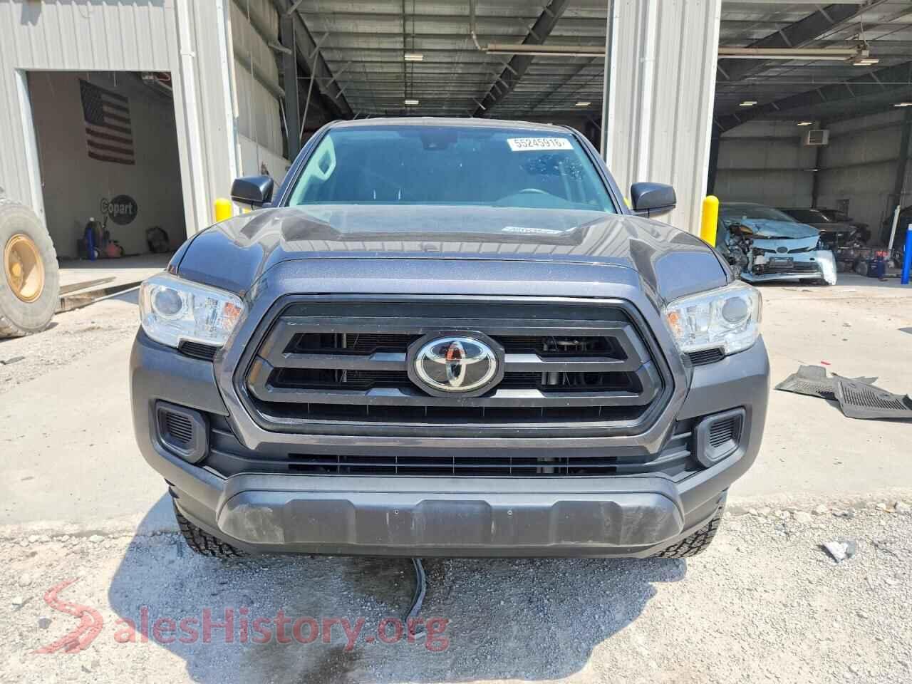2020 TOYOTA TACOMA VIN 5TFRX5GN7LX173771, rear view
