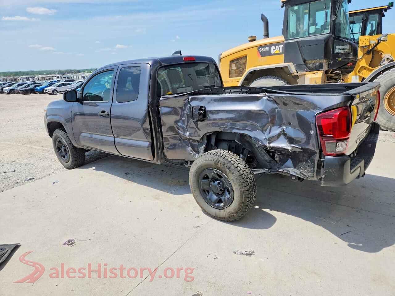 2020 TOYOTA TACOMA VIN 5TFRX5GN7LX173771, front view