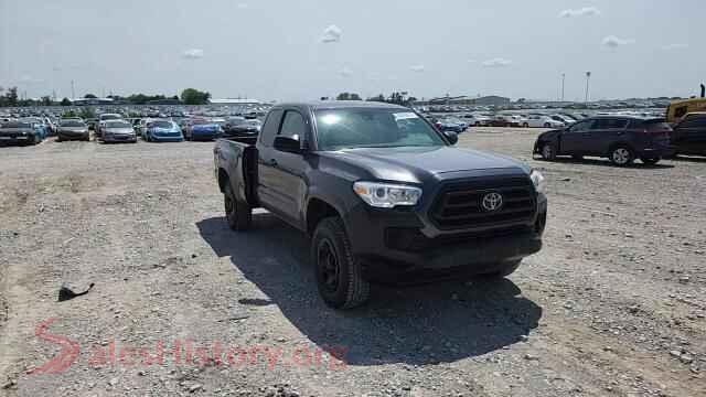 2020 TOYOTA TACOMA VIN 5TFRX5GN7LX173771, damage close-up
