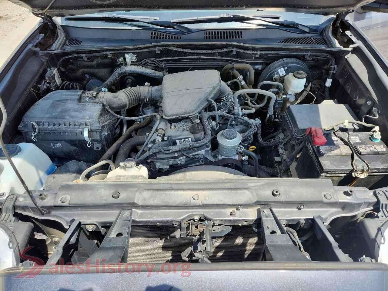 2020 TOYOTA TACOMA VIN 5TFRX5GN7LX173771, VIN plate