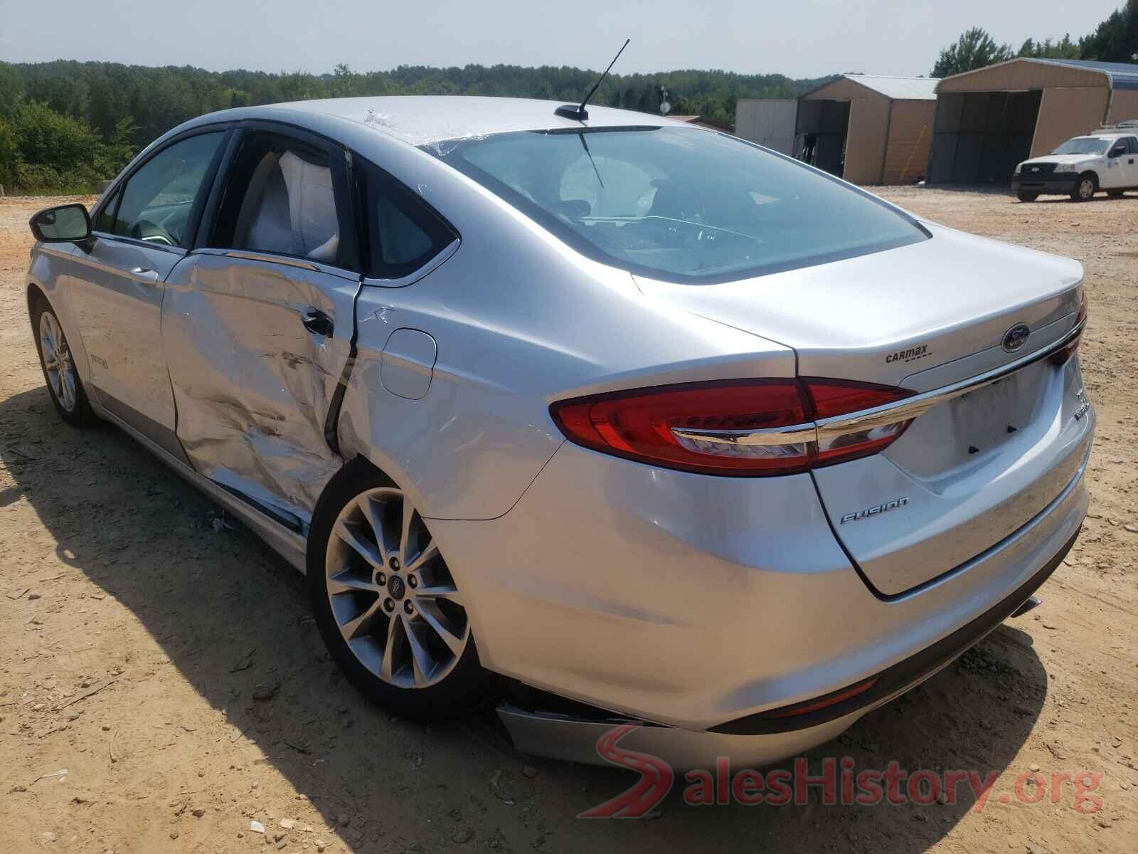 3FA6P0LU3HR381168 2017 FORD FUSION