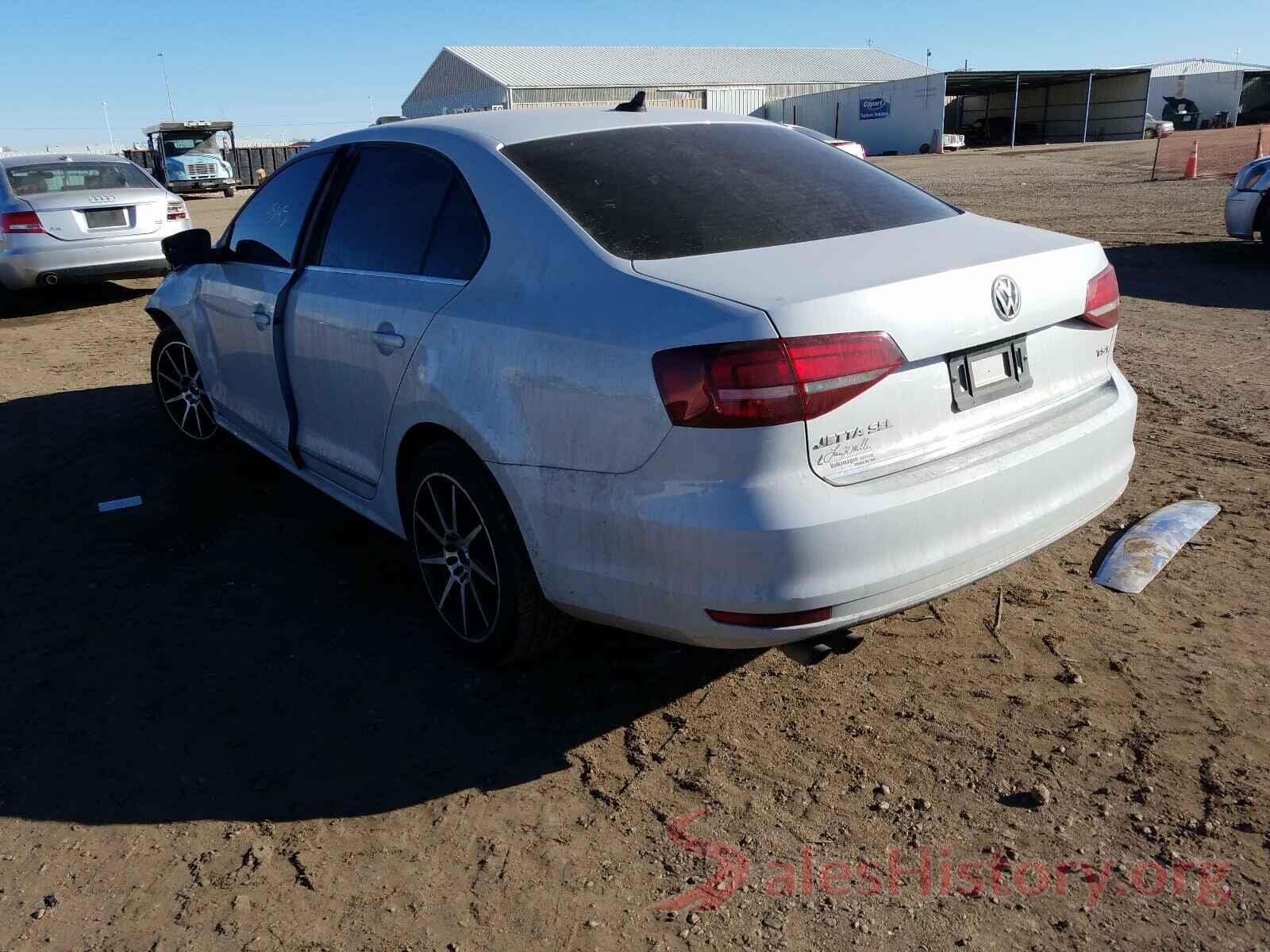 3VWL17AJ3HM404958 2017 VOLKSWAGEN JETTA