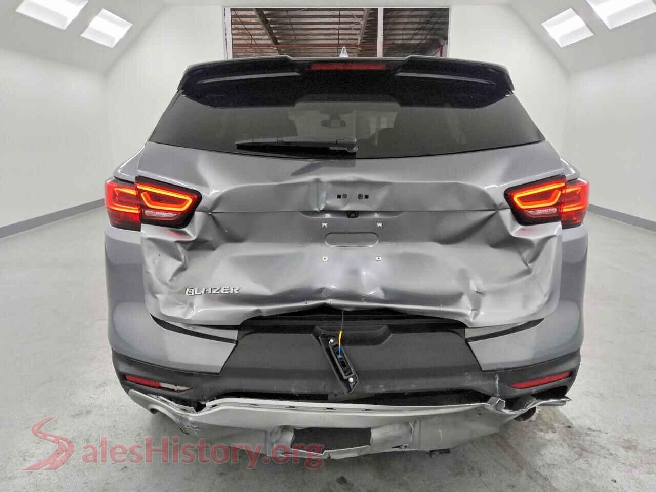 2025 CHEVROLET BLAZER VIN 3GNKBCR45SS271021, left side view