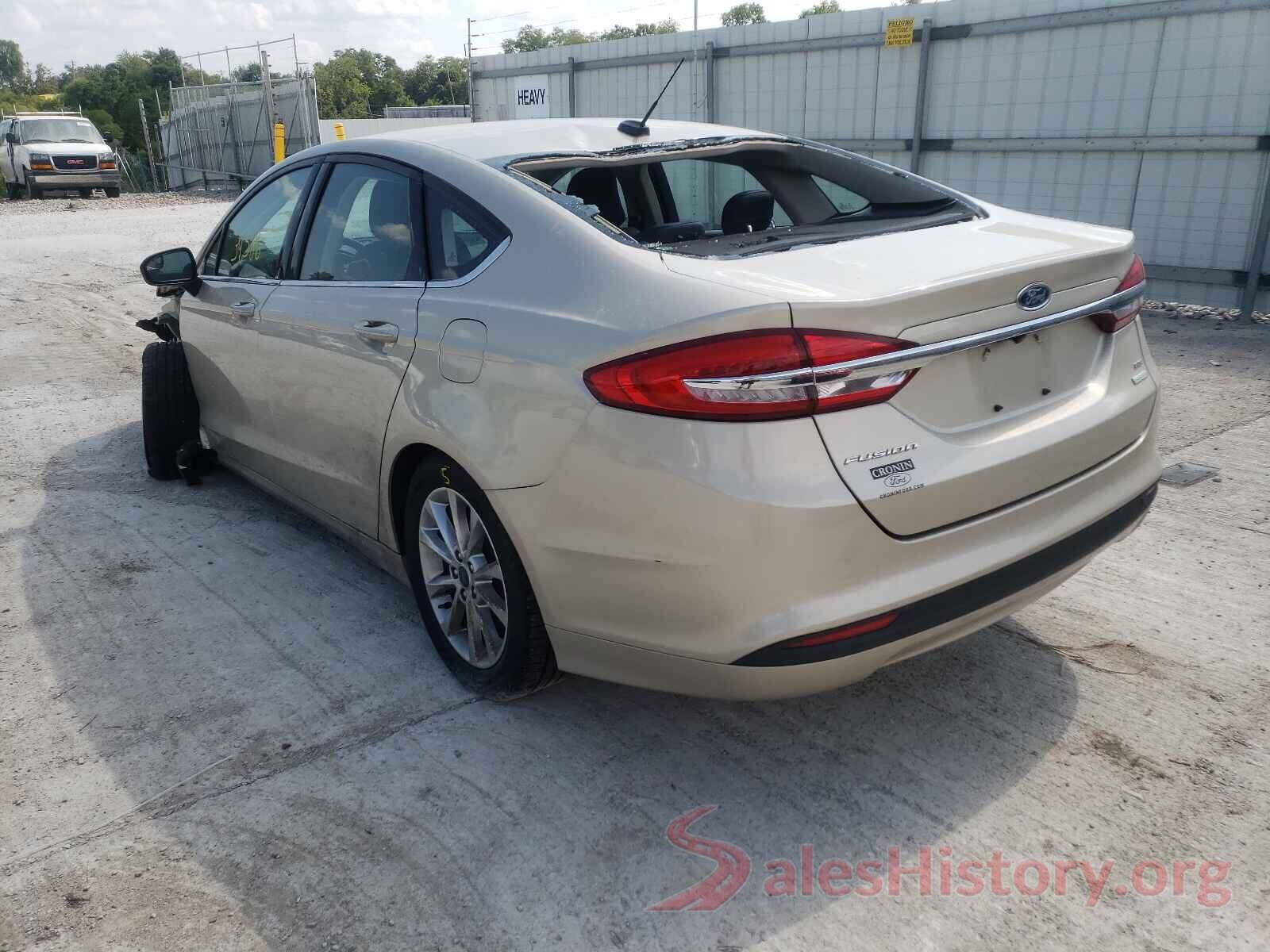 3FA6P0HD5HR129284 2017 FORD FUSION