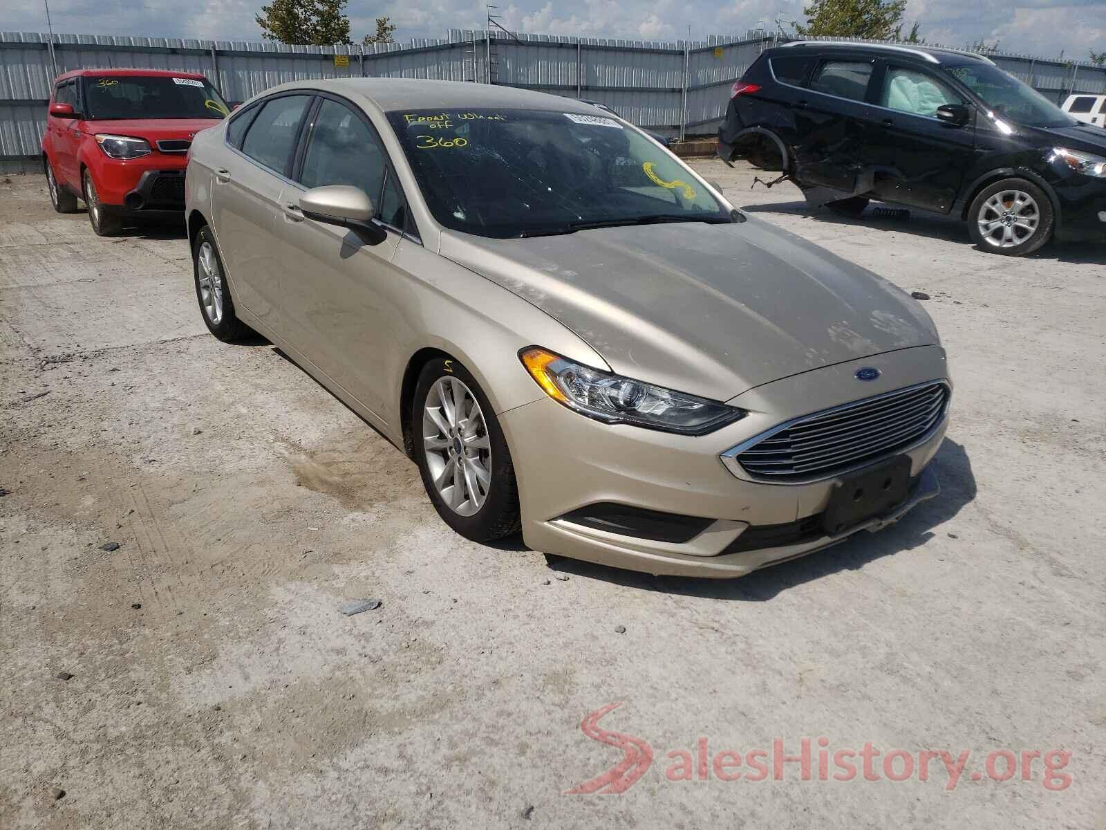 3FA6P0HD5HR129284 2017 FORD FUSION