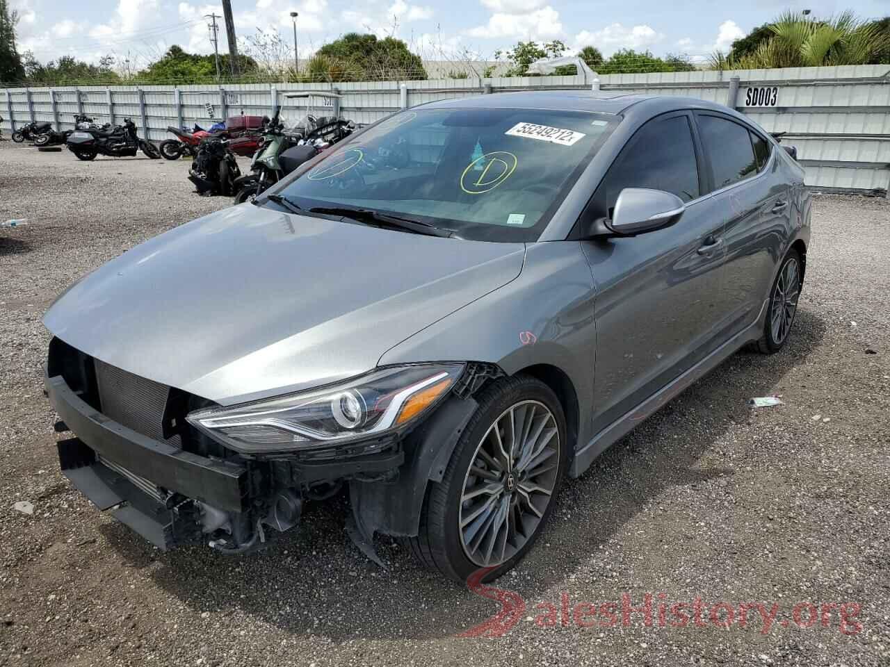 KMHD04LB5JU543503 2018 HYUNDAI ELANTRA