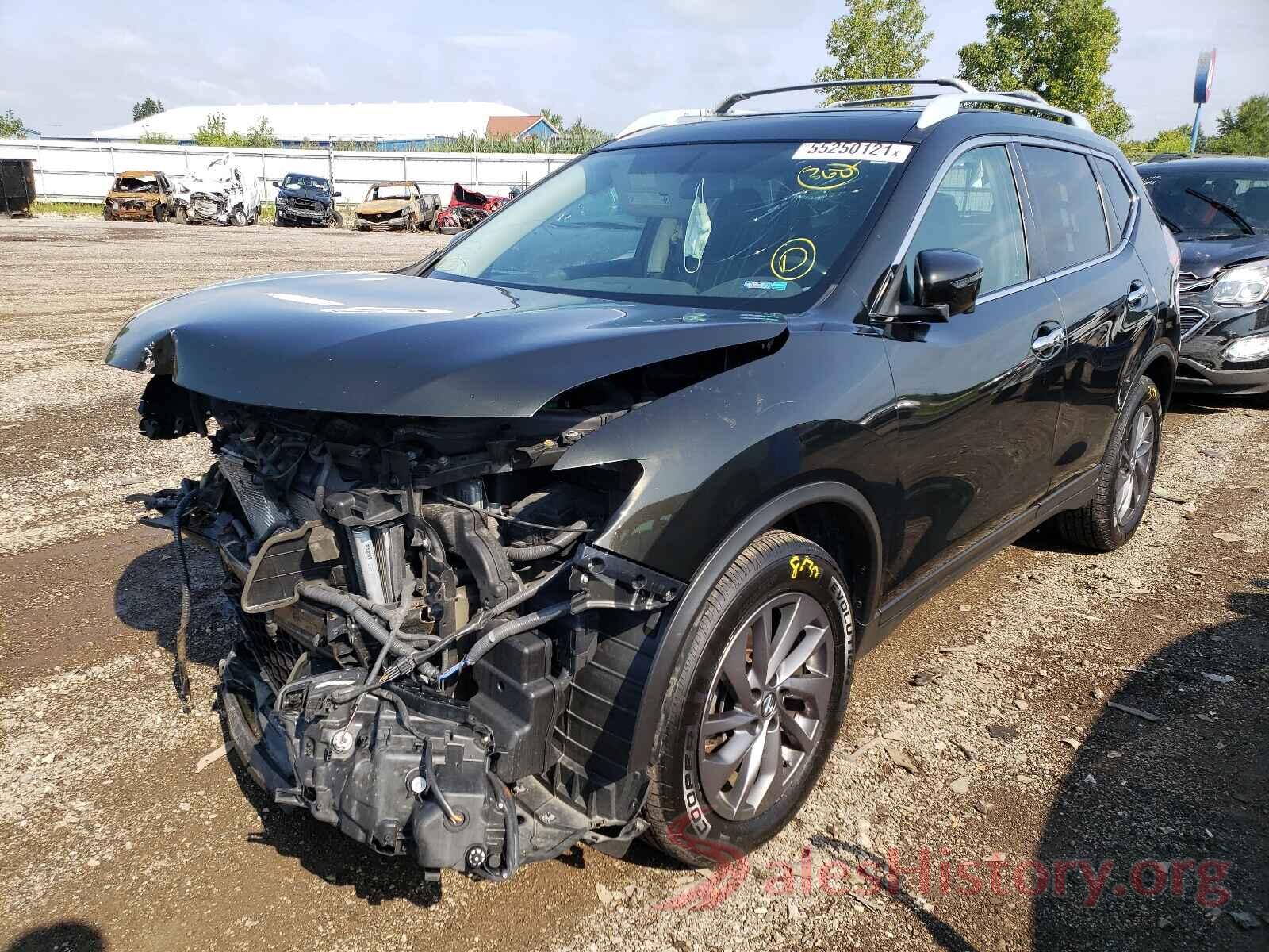 5N1AT2MV9GC771025 2016 NISSAN ROGUE