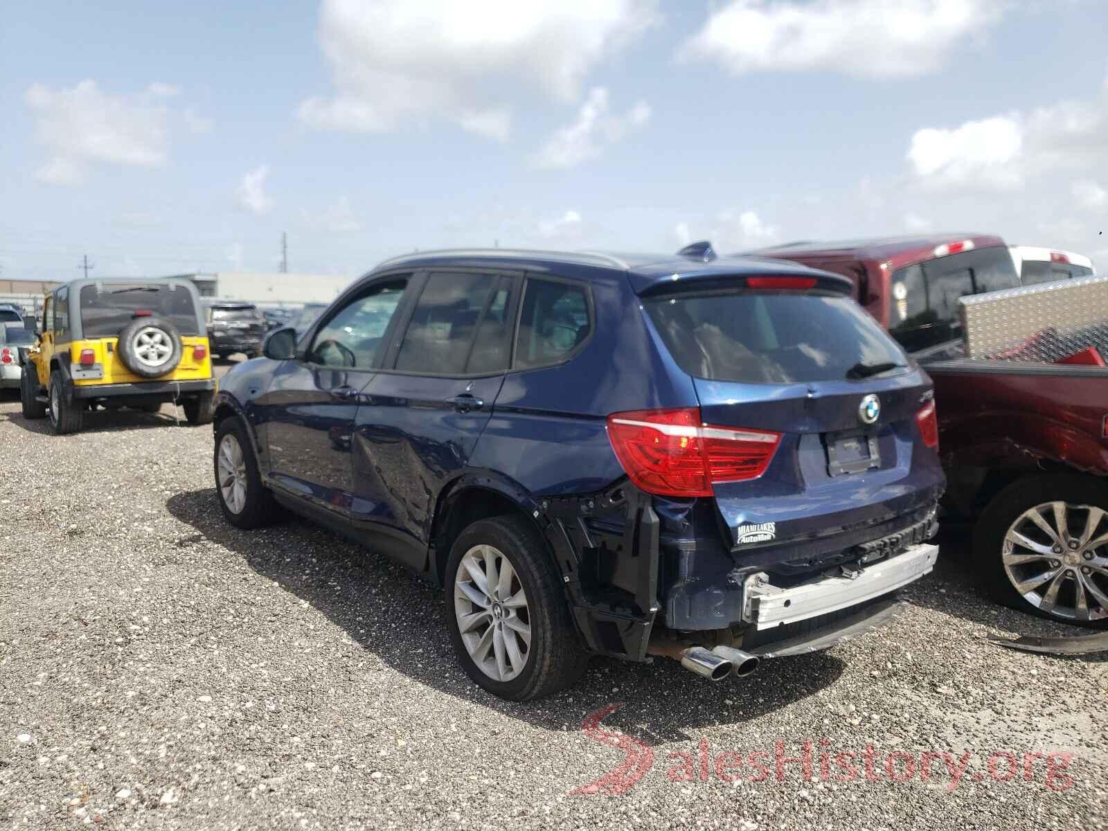 5UXWZ7C3XH0V94749 2017 BMW X3