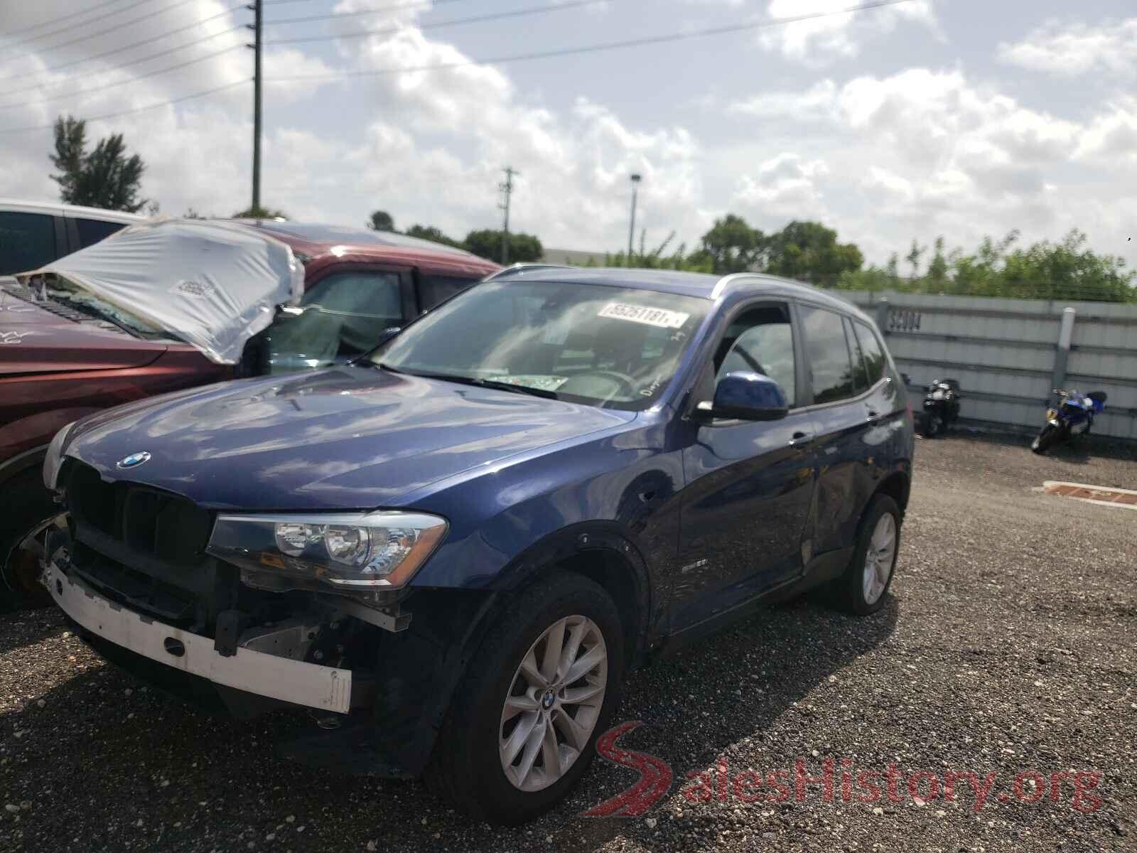 5UXWZ7C3XH0V94749 2017 BMW X3