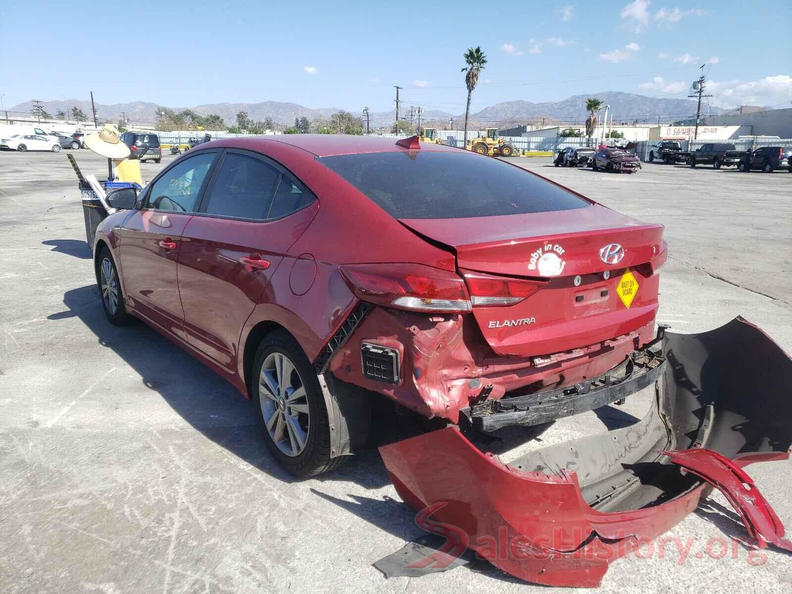 KMHD84LFXHU192206 2017 HYUNDAI ELANTRA