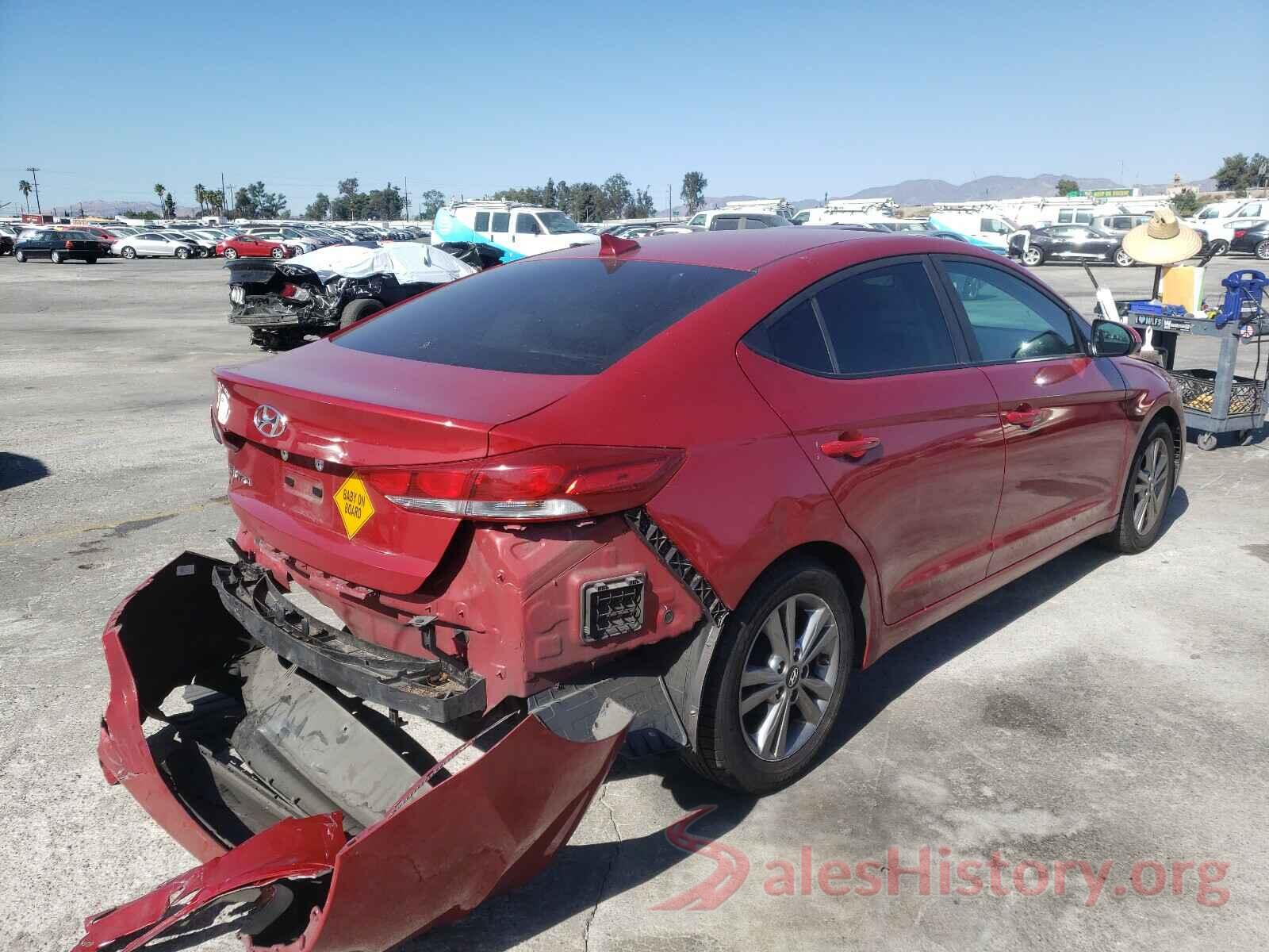 KMHD84LFXHU192206 2017 HYUNDAI ELANTRA