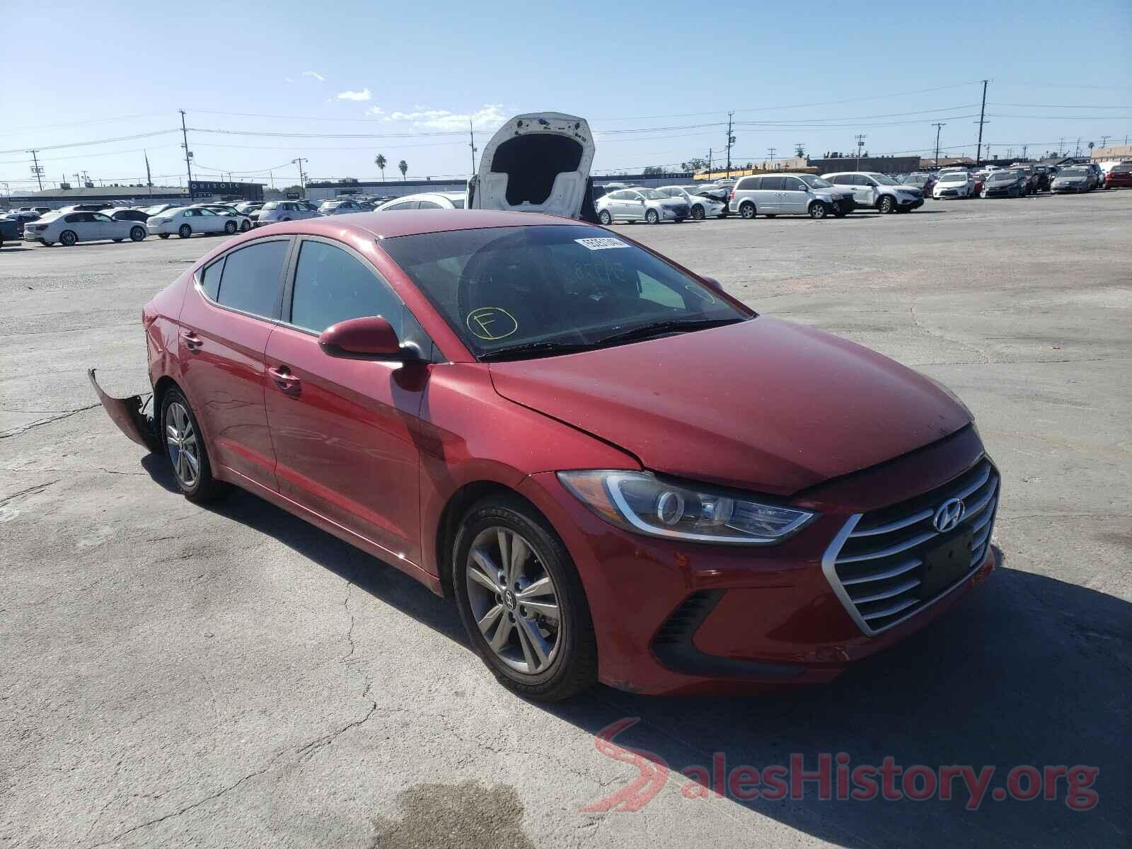 KMHD84LFXHU192206 2017 HYUNDAI ELANTRA