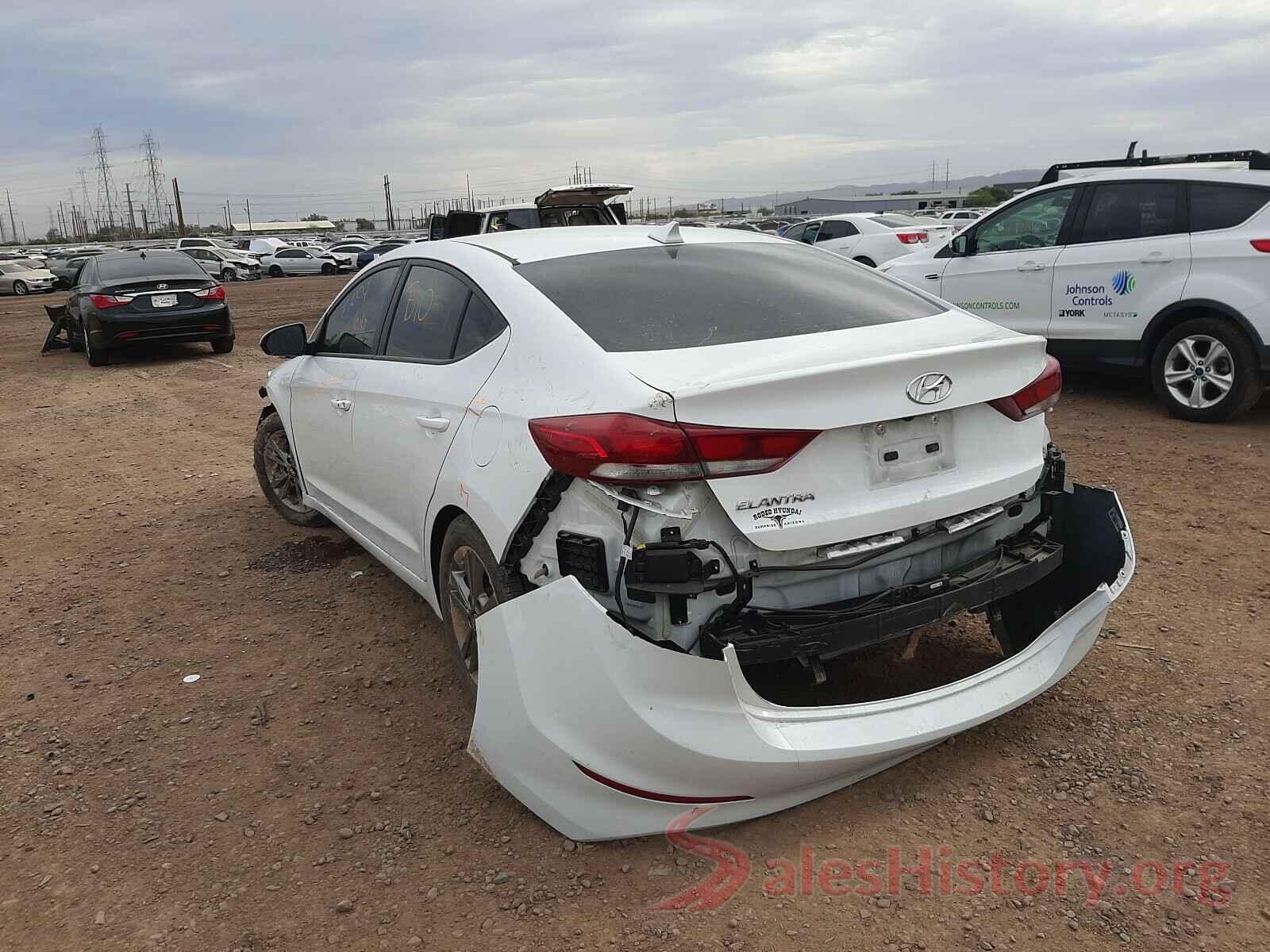 5NPD84LF7JH365166 2018 HYUNDAI ELANTRA