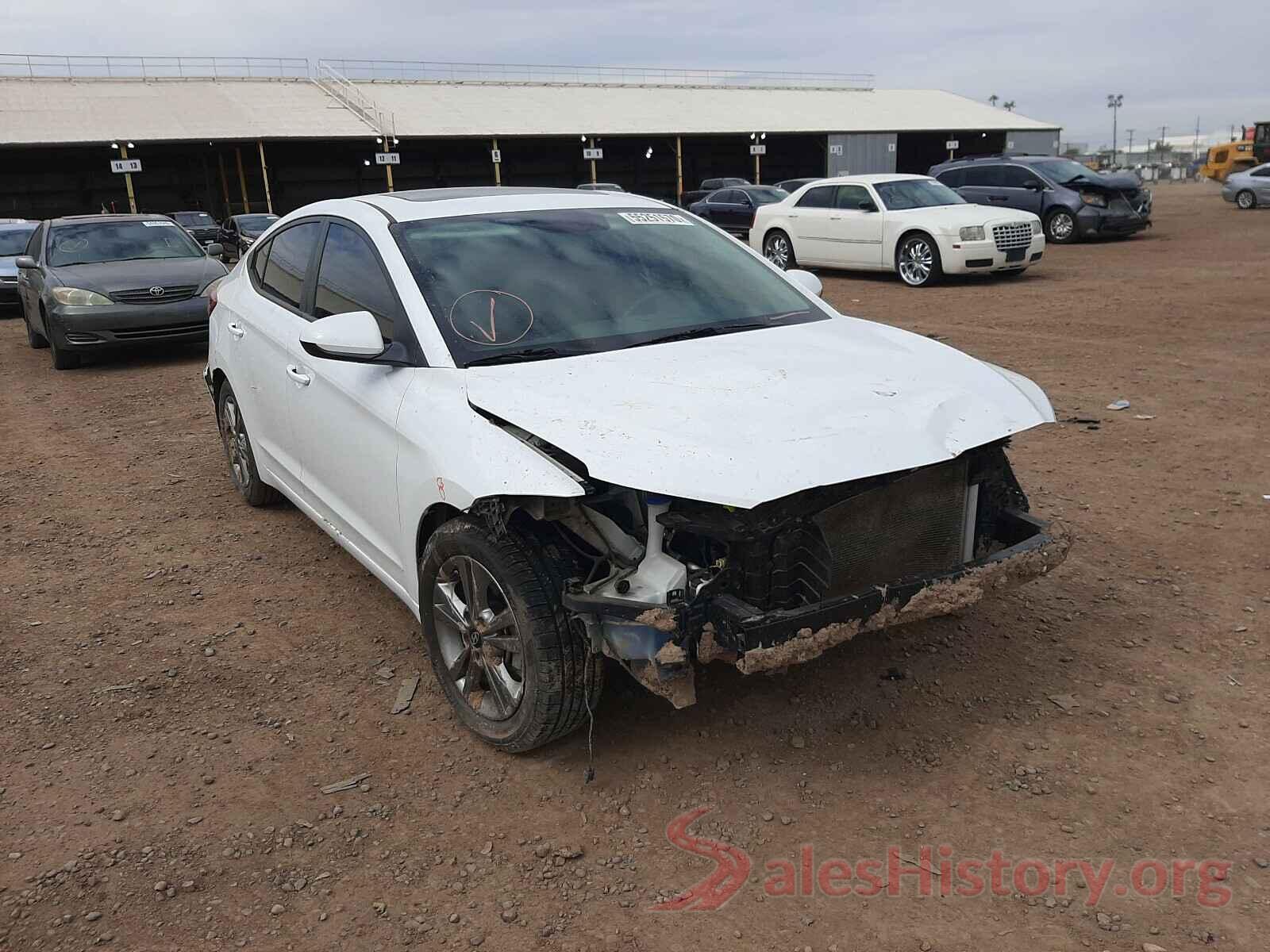 5NPD84LF7JH365166 2018 HYUNDAI ELANTRA