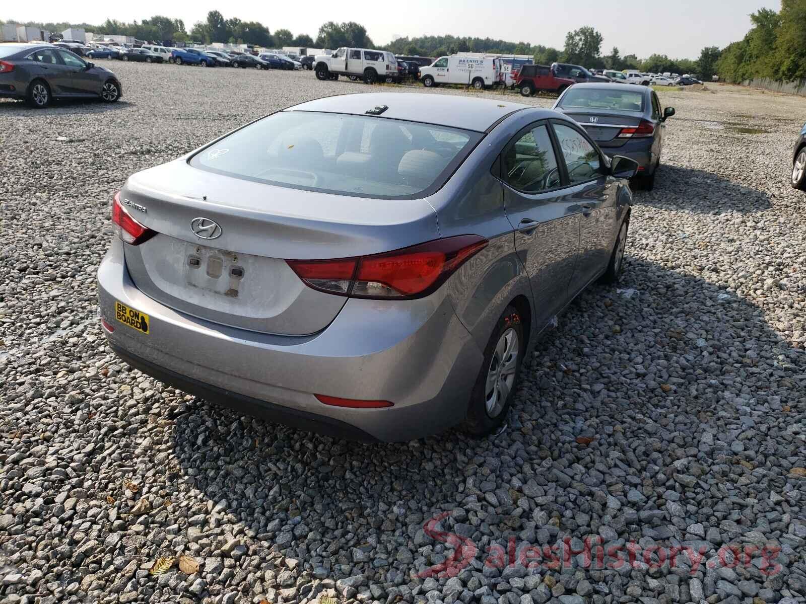 5NPDH4AE6GH691995 2016 HYUNDAI ELANTRA