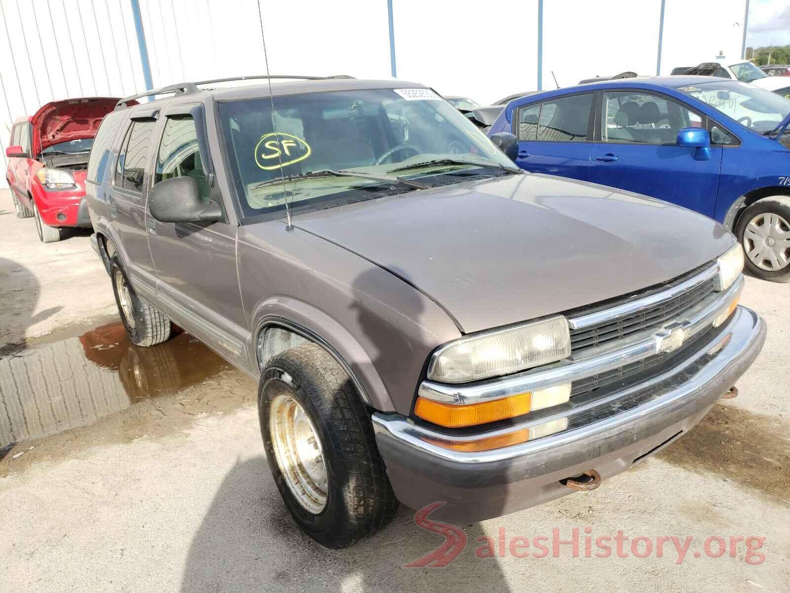 1GNDT13W0X2197580 1999 CHEVROLET BLAZER