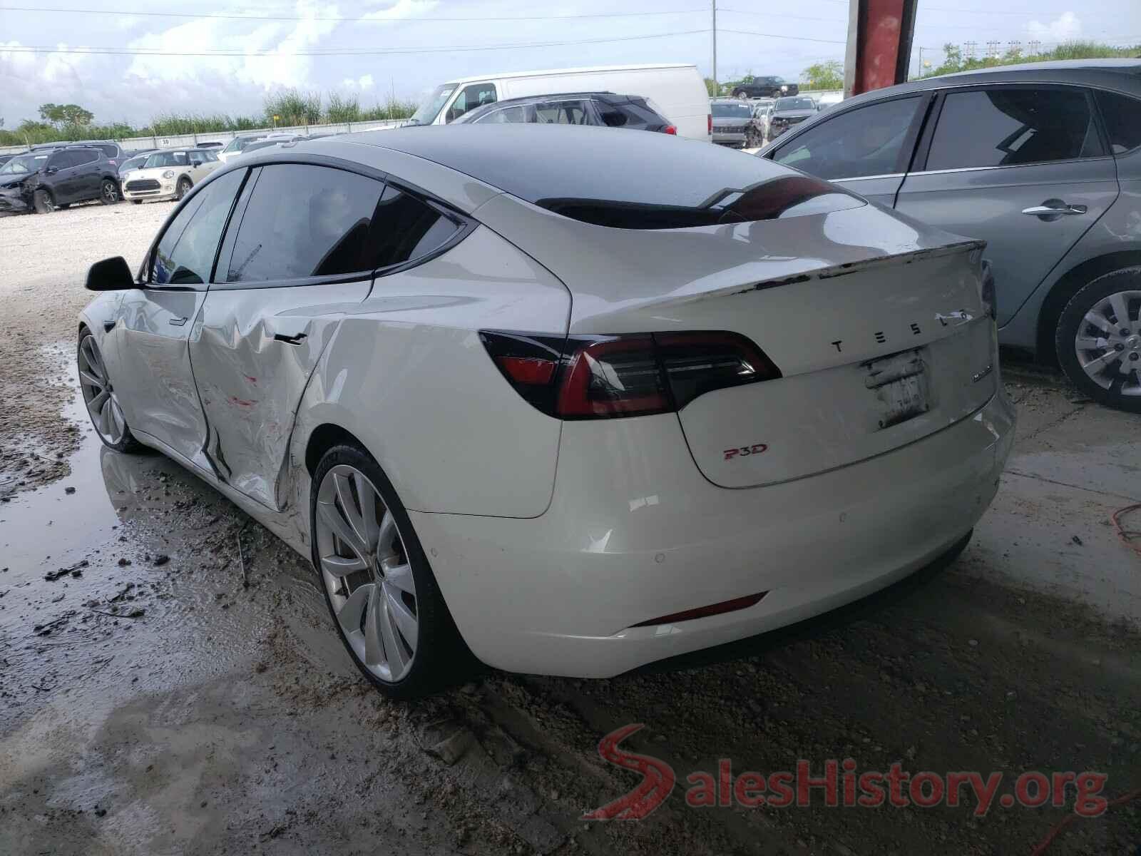 5YJ3E1EB2JF055812 2018 TESLA MODEL 3