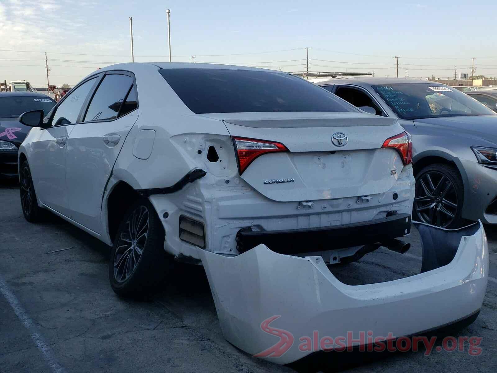 5YFBURHE4GP459971 2016 TOYOTA COROLLA