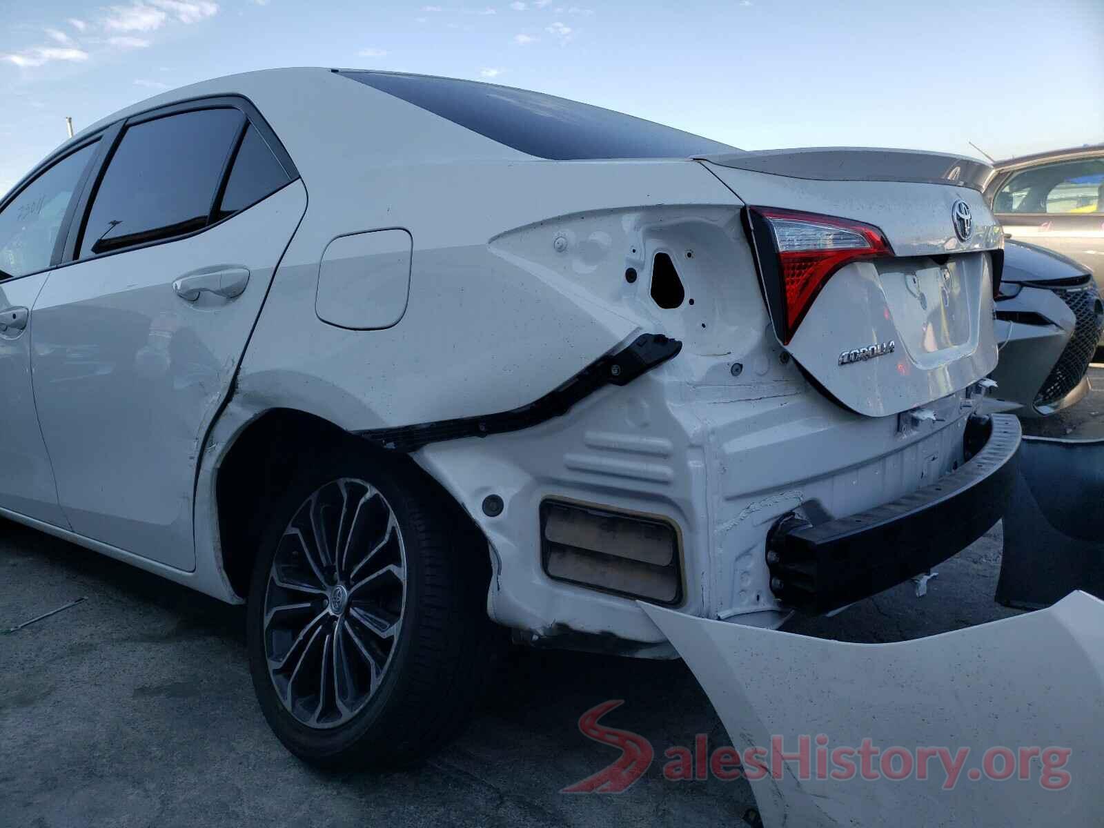 5YFBURHE4GP459971 2016 TOYOTA COROLLA