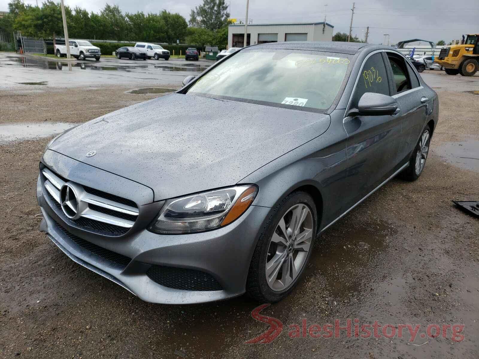 WDDWF4JB0JR409666 2018 MERCEDES-BENZ C CLASS