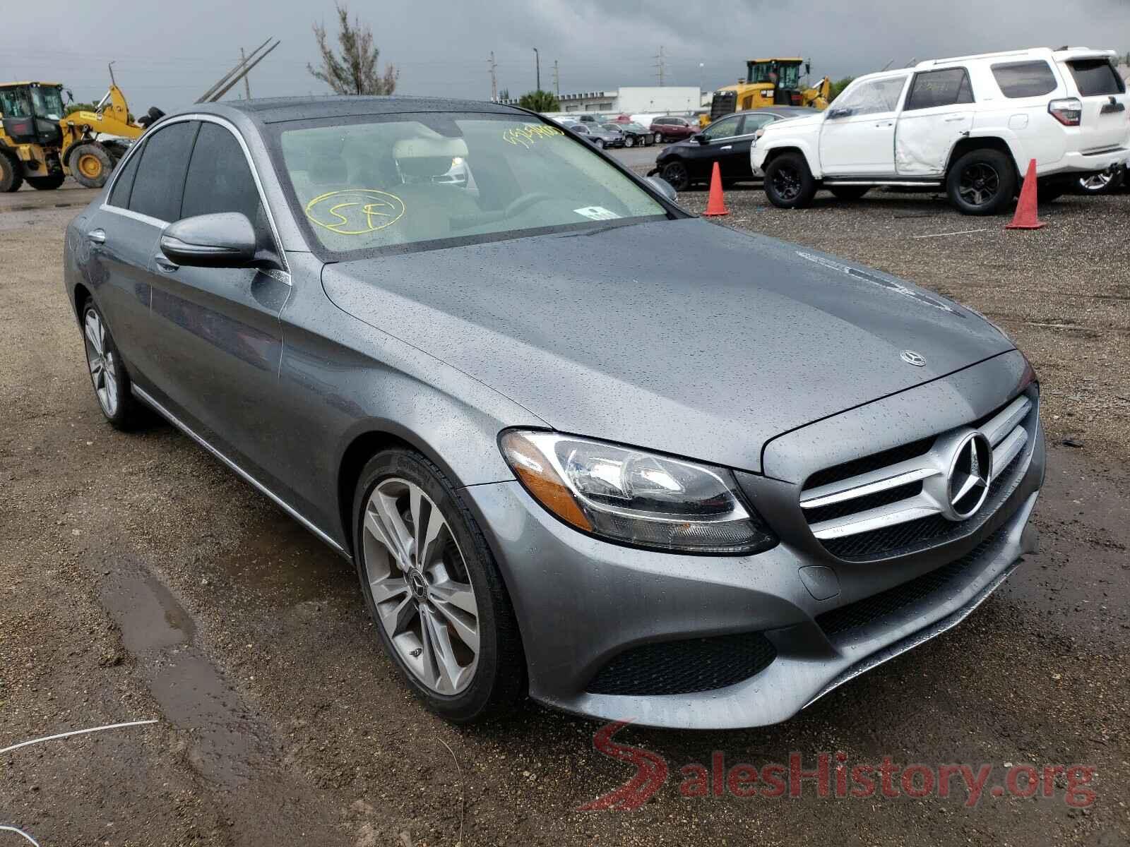 WDDWF4JB0JR409666 2018 MERCEDES-BENZ C CLASS