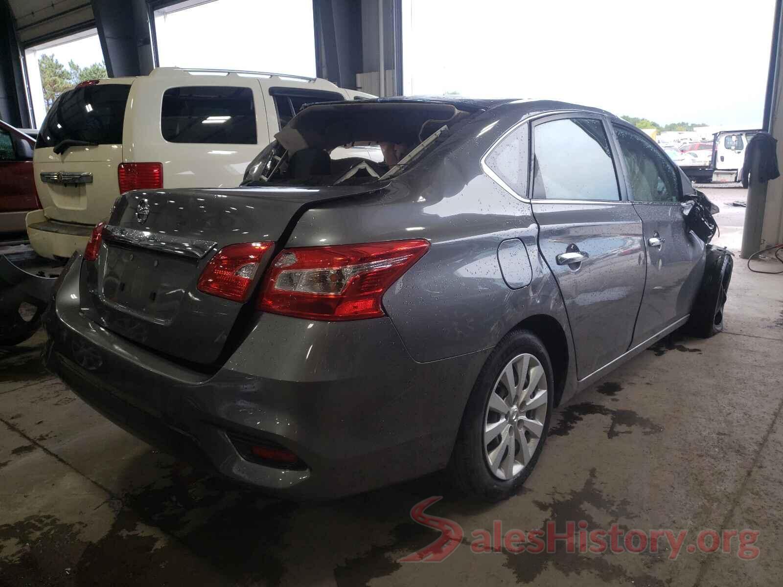 3N1AB7AP0KY338612 2019 NISSAN SENTRA