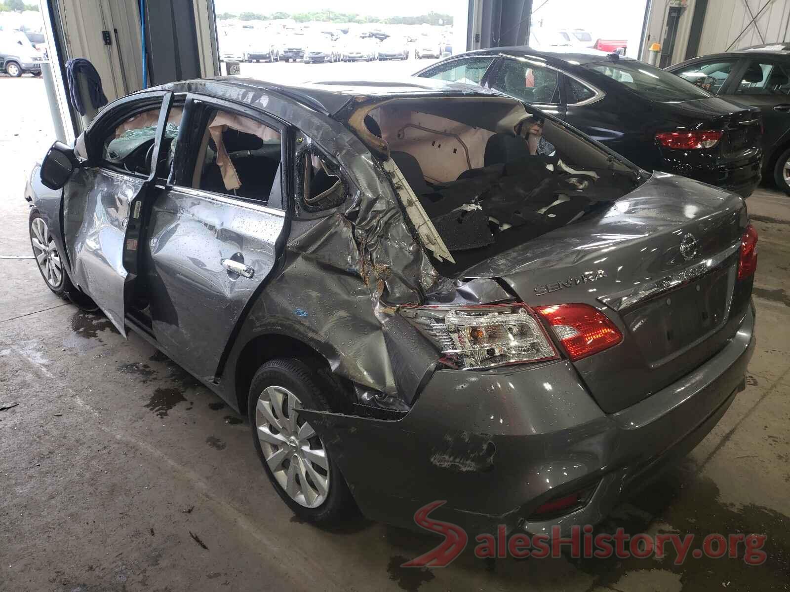 3N1AB7AP0KY338612 2019 NISSAN SENTRA