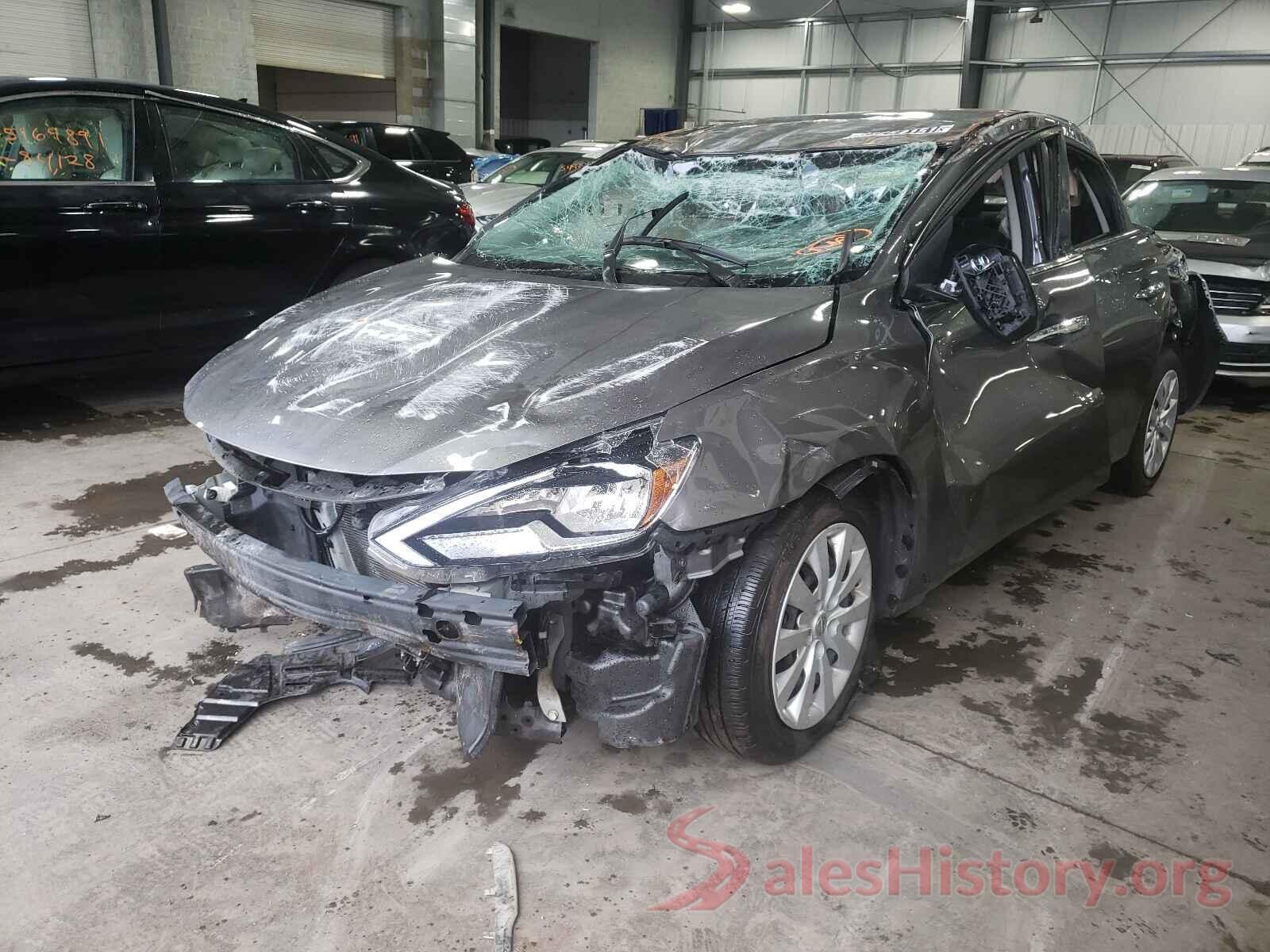 3N1AB7AP0KY338612 2019 NISSAN SENTRA