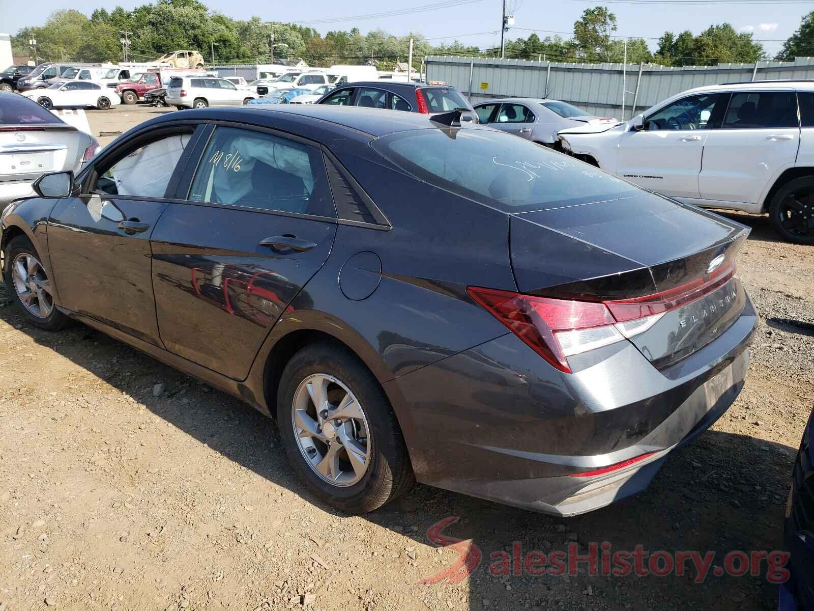 5NPLL4AG6MH035741 2021 HYUNDAI ELANTRA