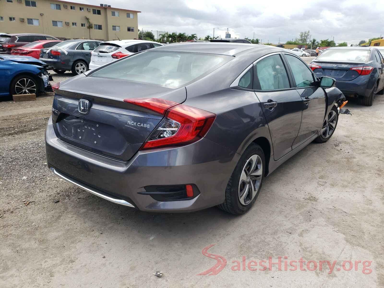 19XFC2F61KE039991 2019 HONDA CIVIC