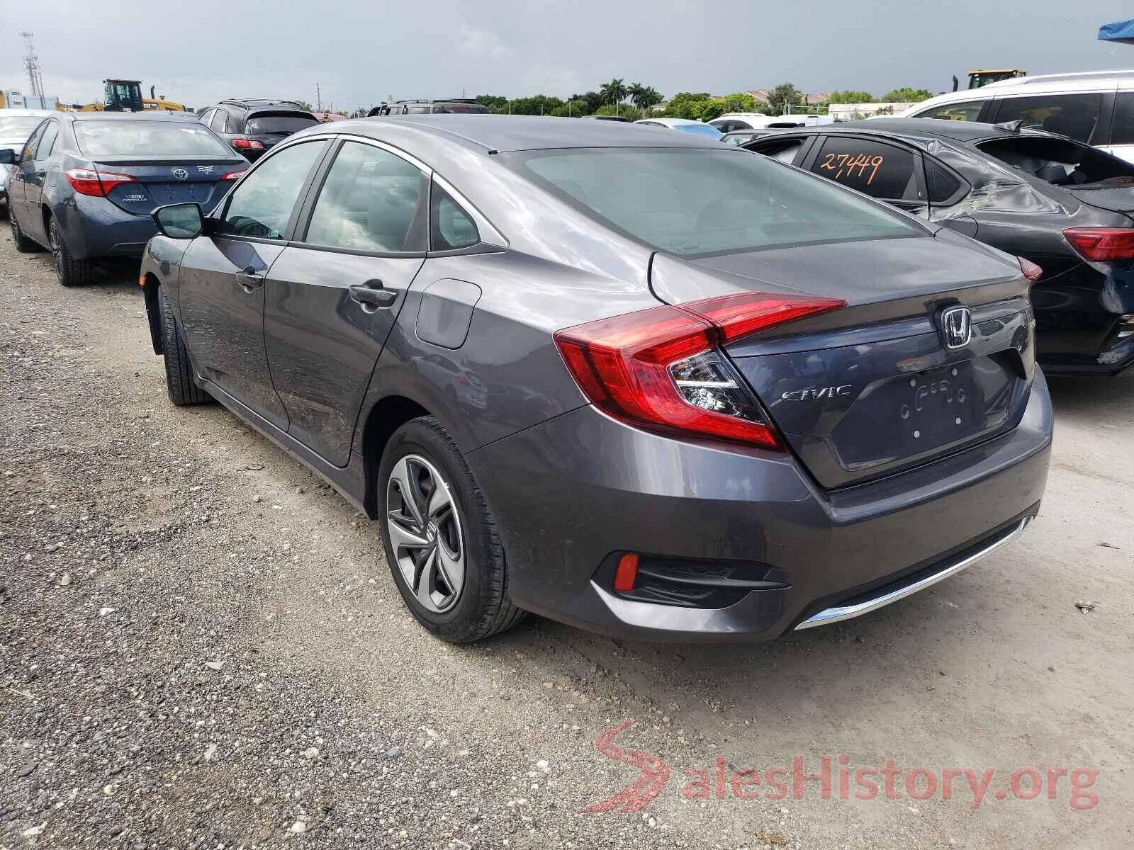 19XFC2F61KE039991 2019 HONDA CIVIC