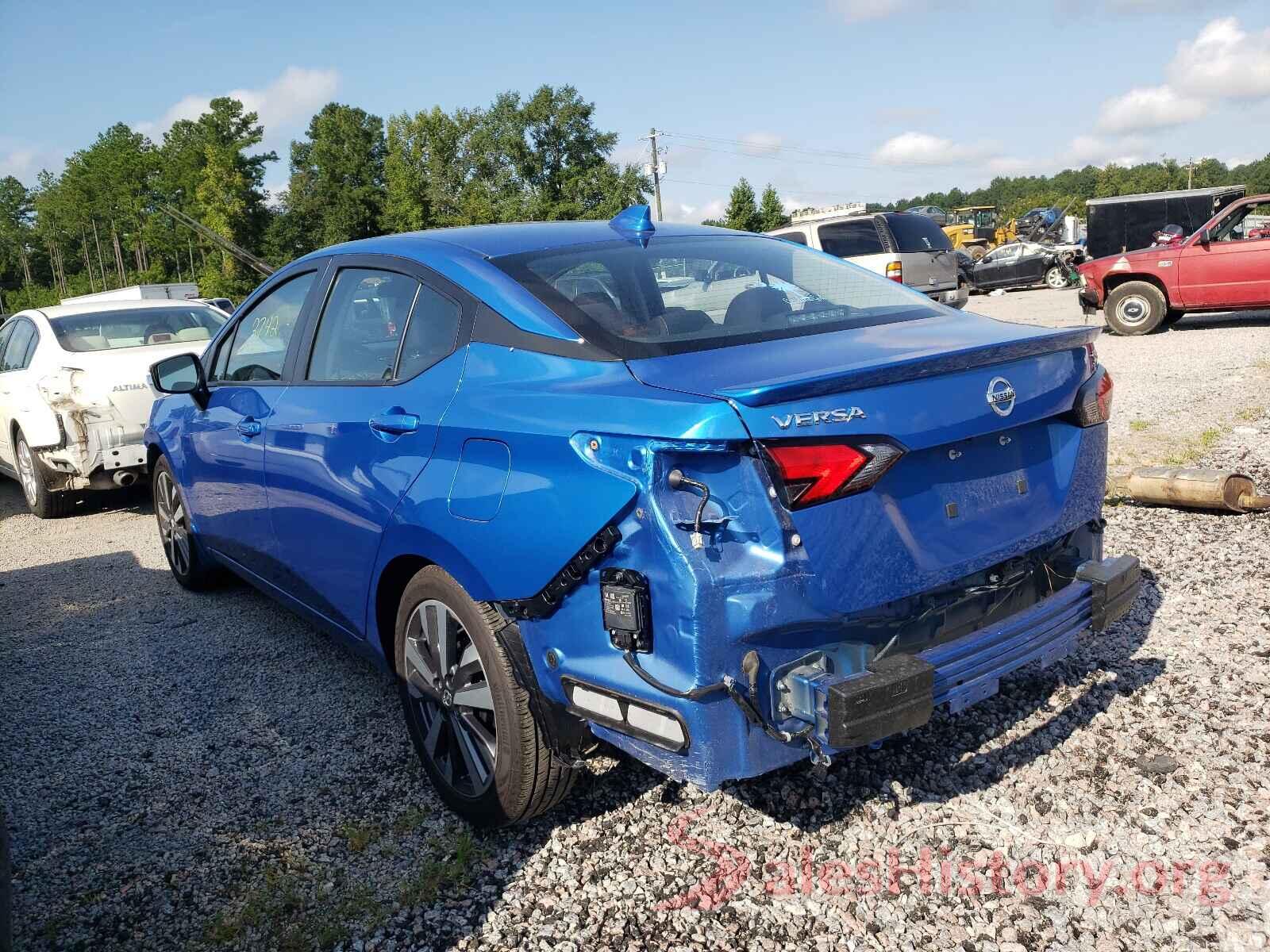 3N1CN8FV5LL812436 2020 NISSAN VERSA