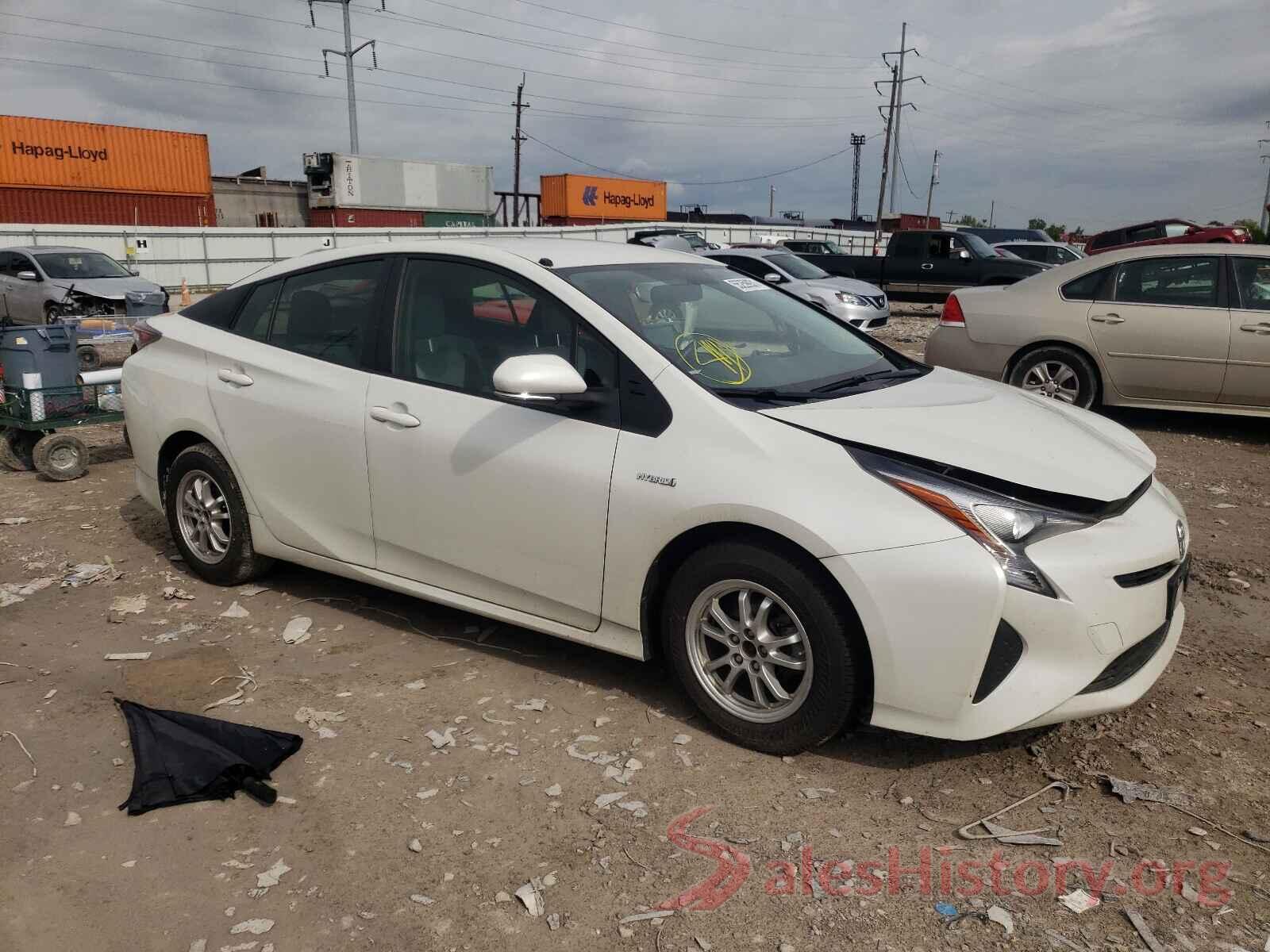 JTDKBRFU4G3516436 2016 TOYOTA PRIUS