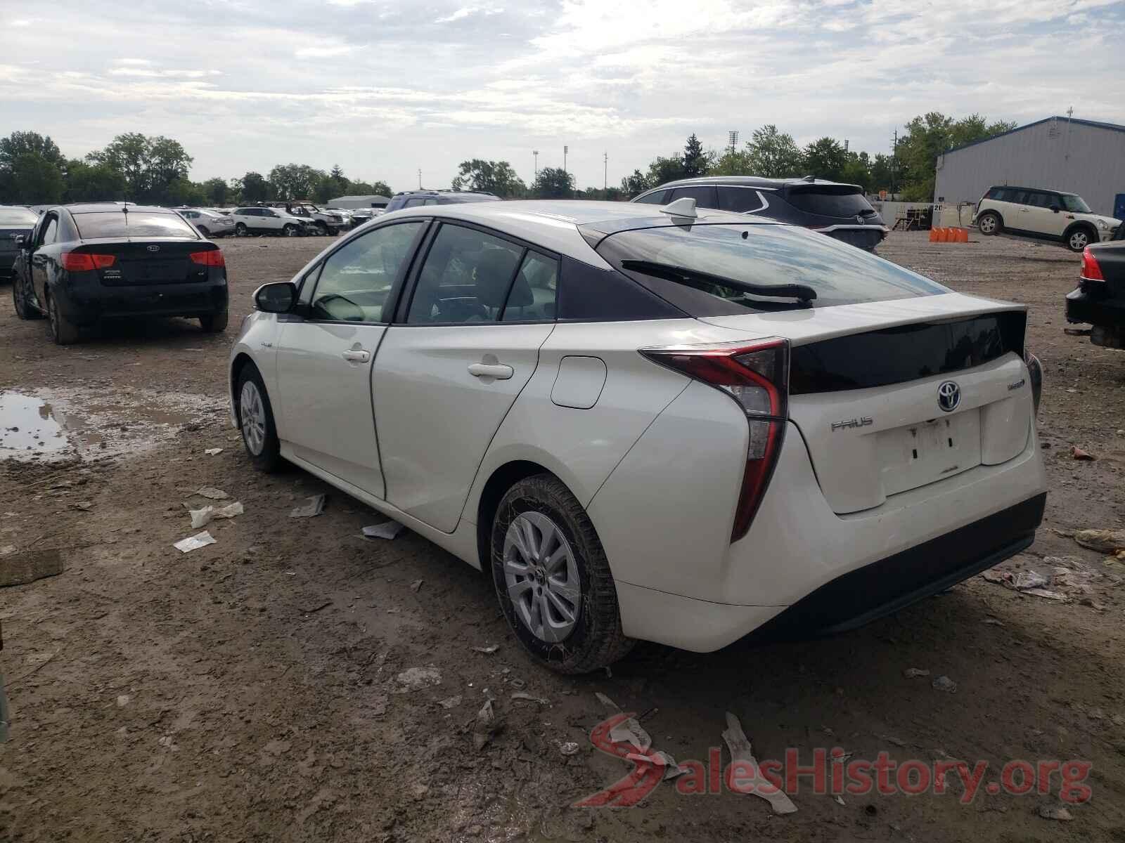 JTDKBRFU4G3516436 2016 TOYOTA PRIUS