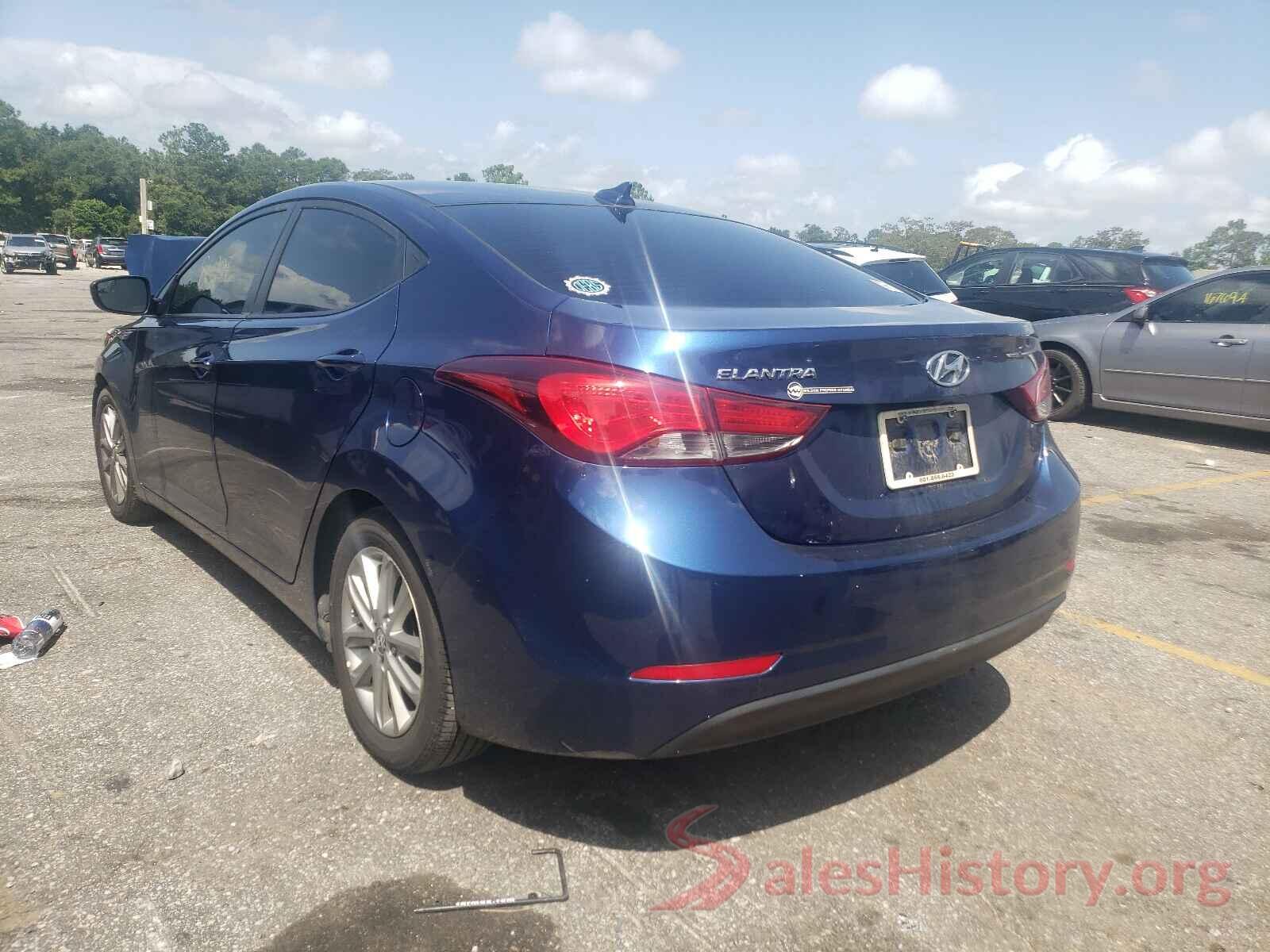 5NPDH4AE2GH775568 2016 HYUNDAI ELANTRA