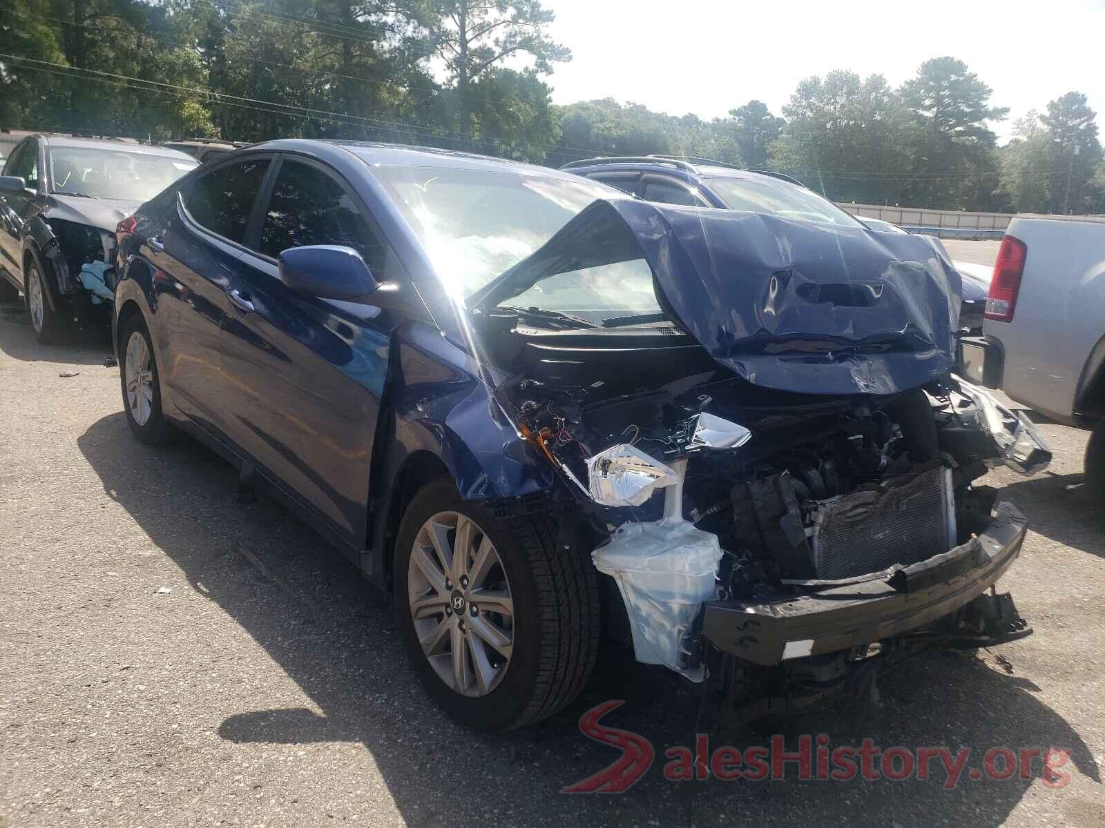 5NPDH4AE2GH775568 2016 HYUNDAI ELANTRA