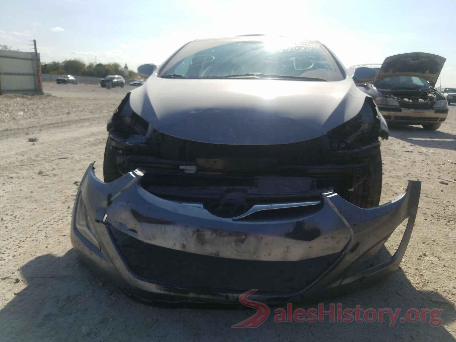 5NPDH4AE2GH704208 2016 HYUNDAI ELANTRA