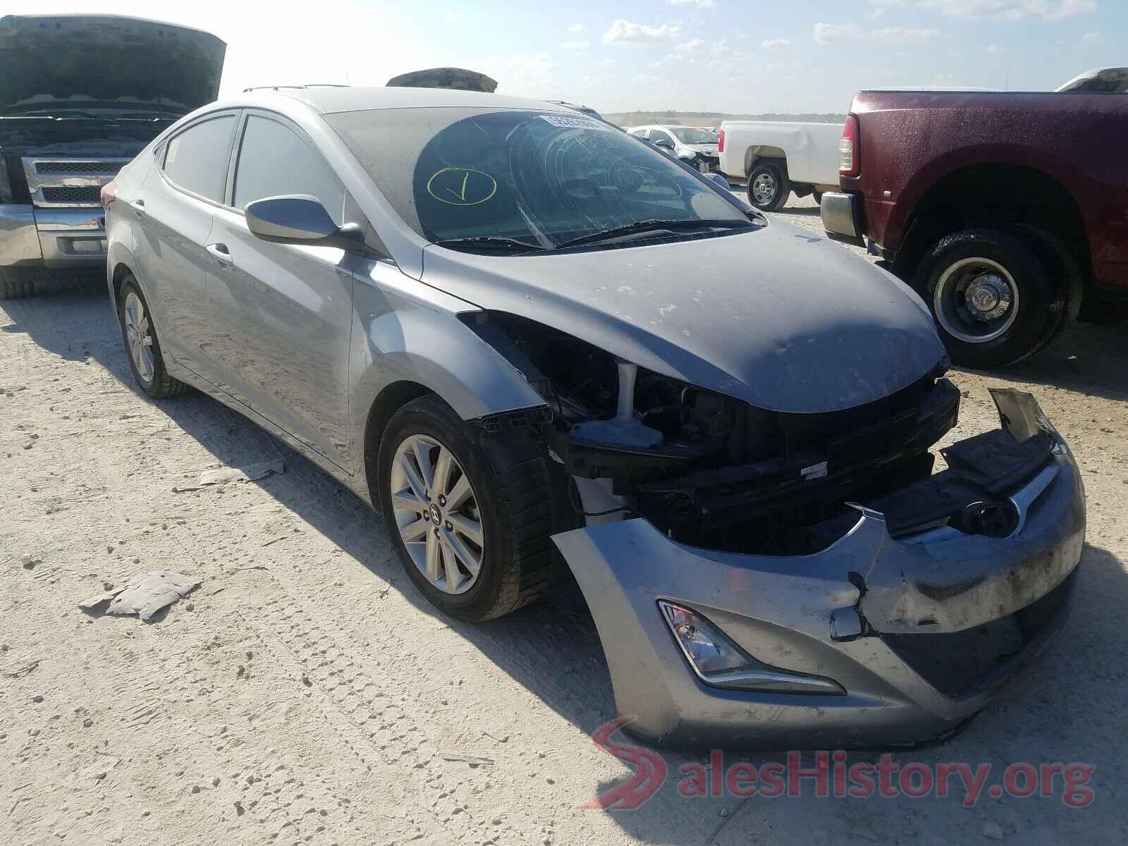 5NPDH4AE2GH704208 2016 HYUNDAI ELANTRA