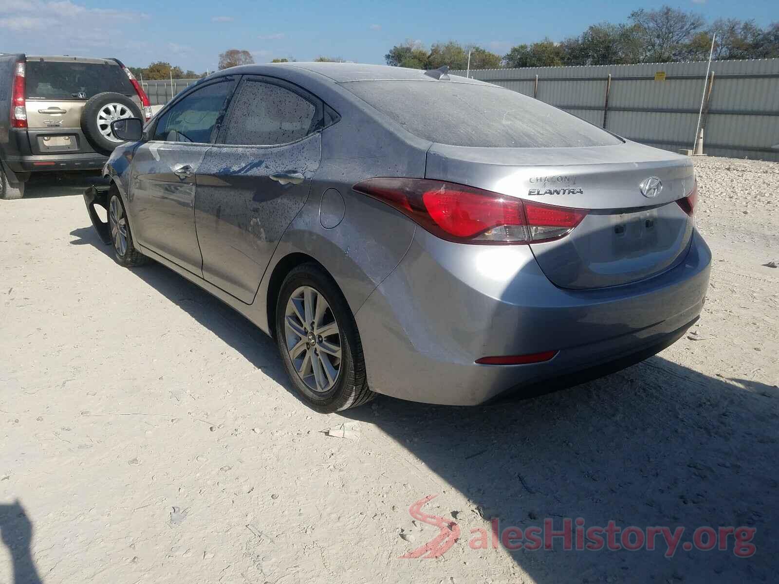 5NPDH4AE2GH704208 2016 HYUNDAI ELANTRA