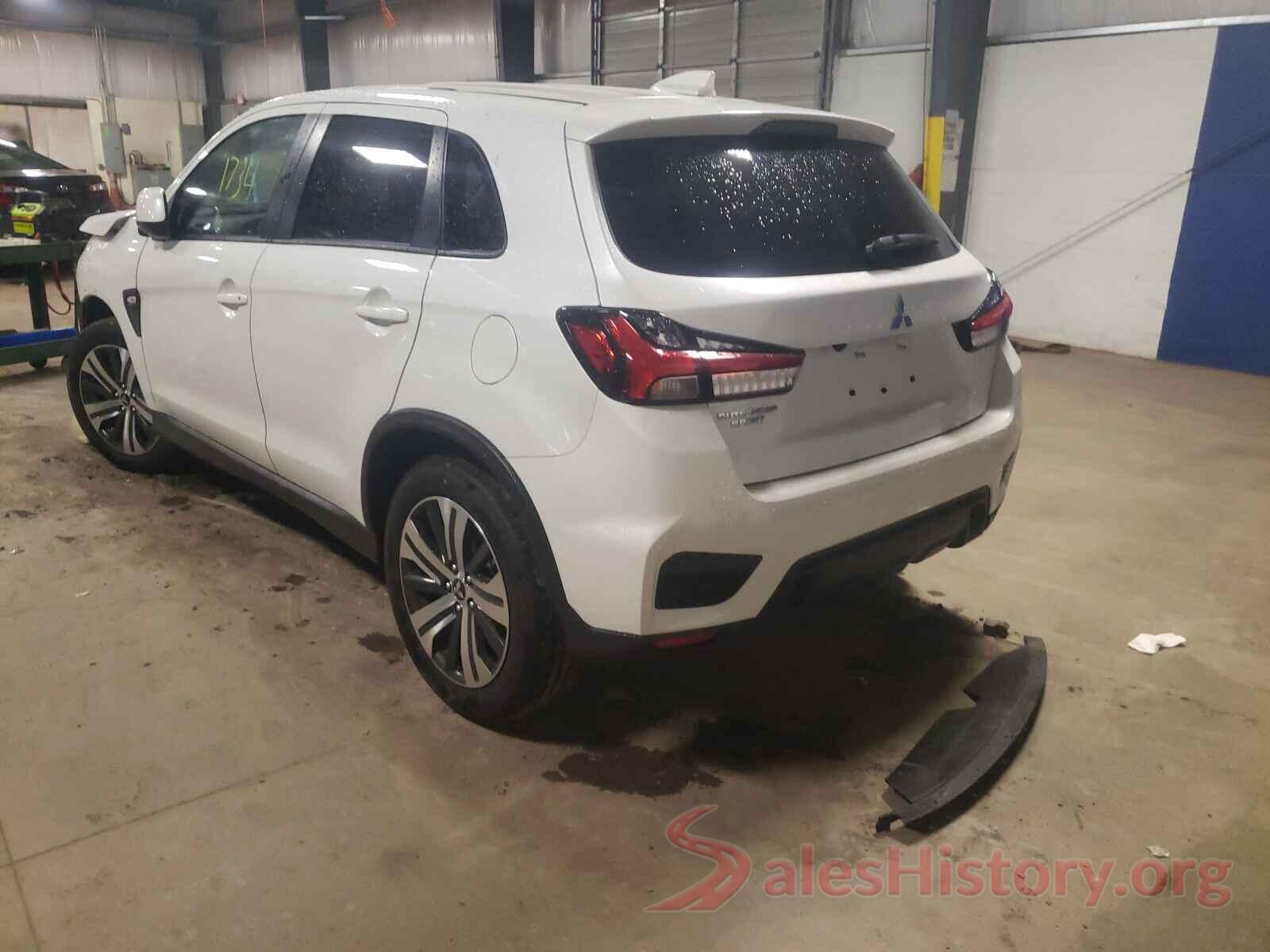 JA4APUAUXMU006731 2021 MITSUBISHI OUTLANDER